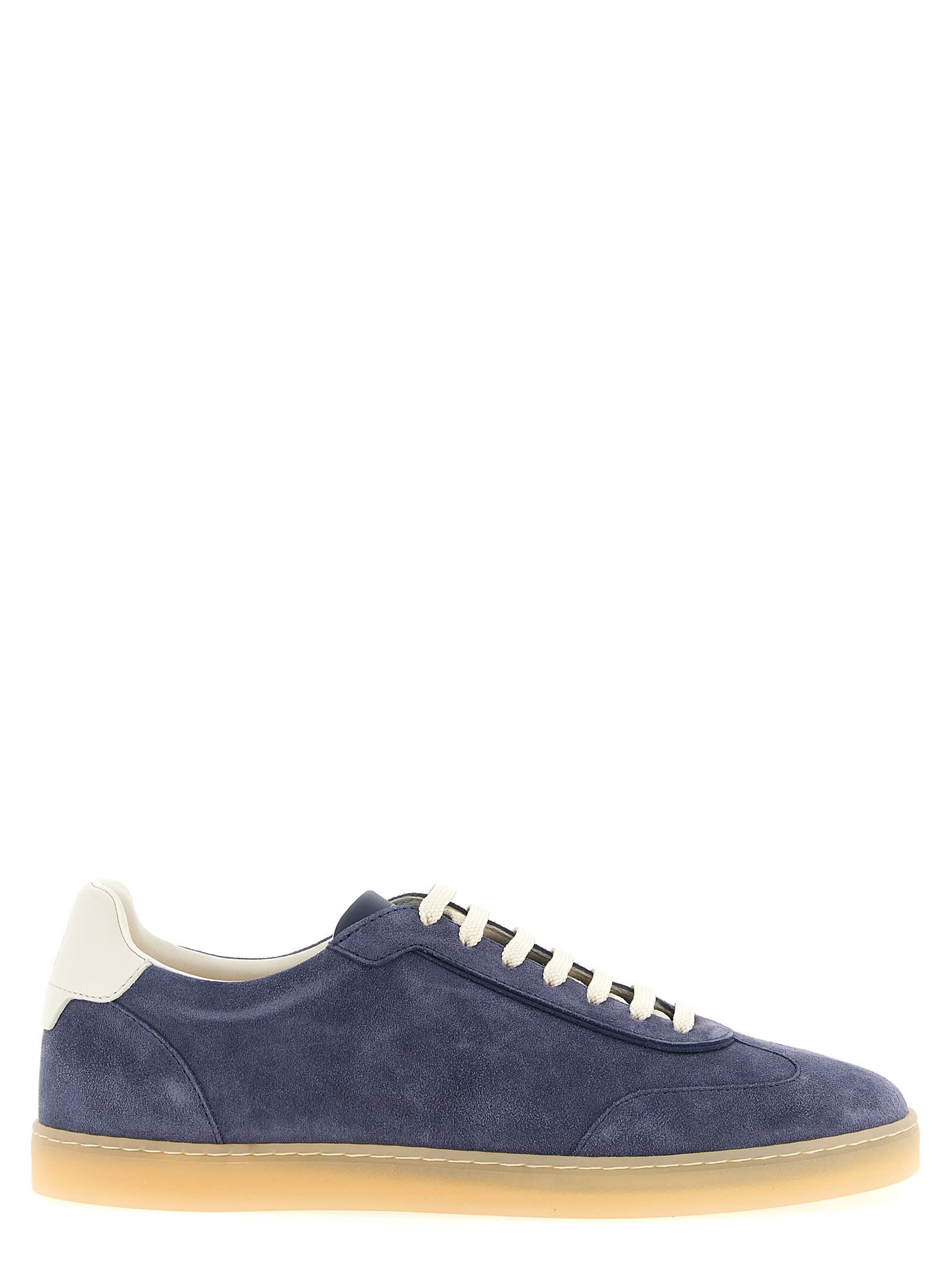 Washed Suede Sneakers