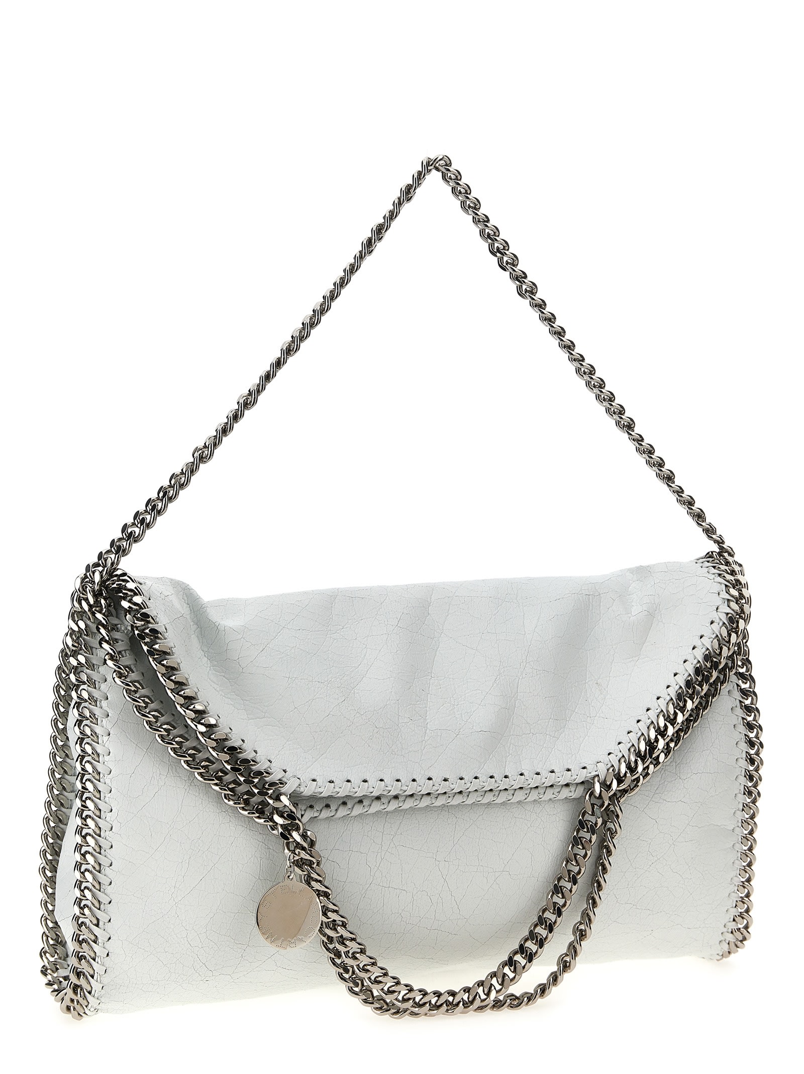 Shop Stella Mccartney Falabella Handbag In White