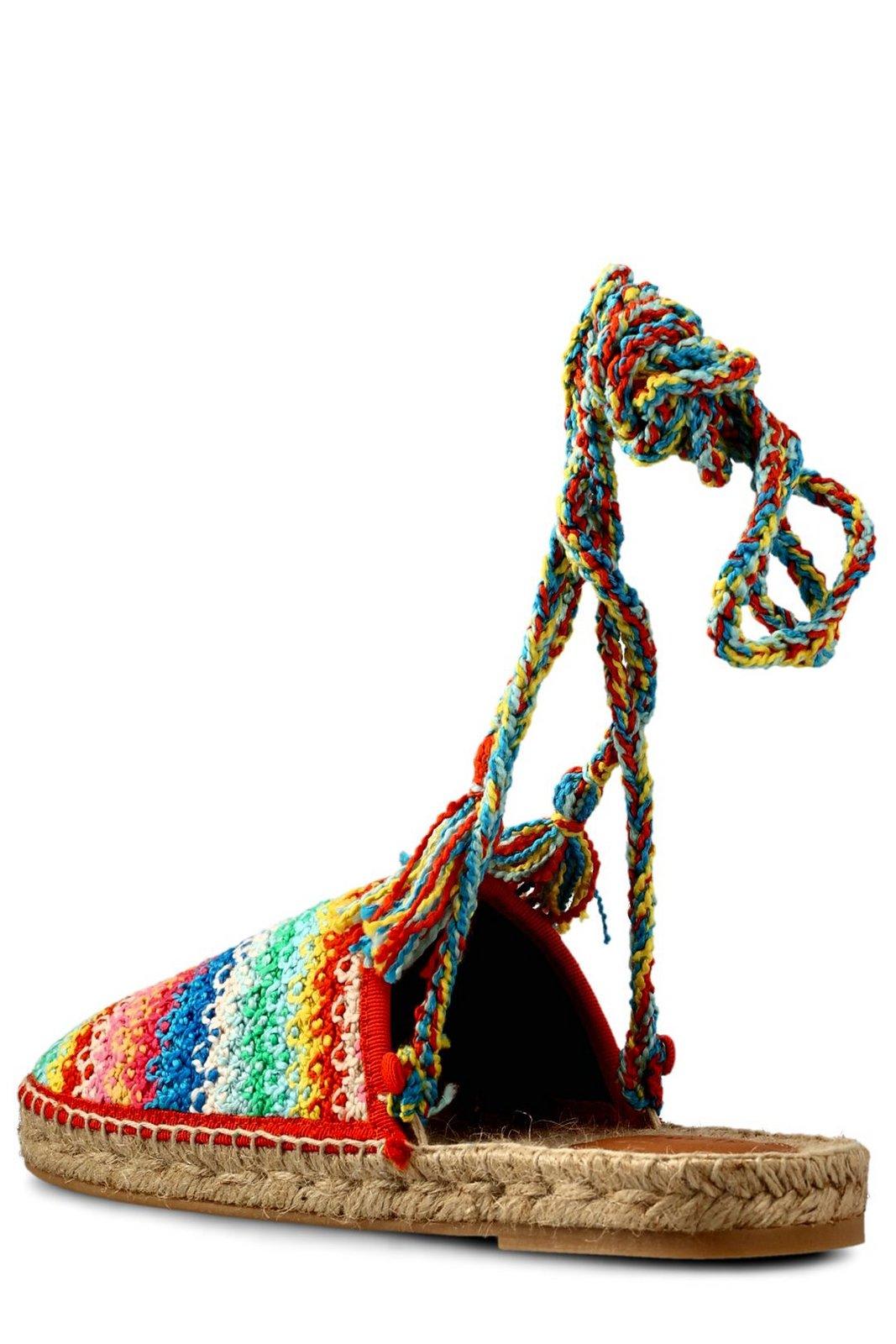 Alanui Over The Rainbow Slip-on Espadrilles In Multicolour