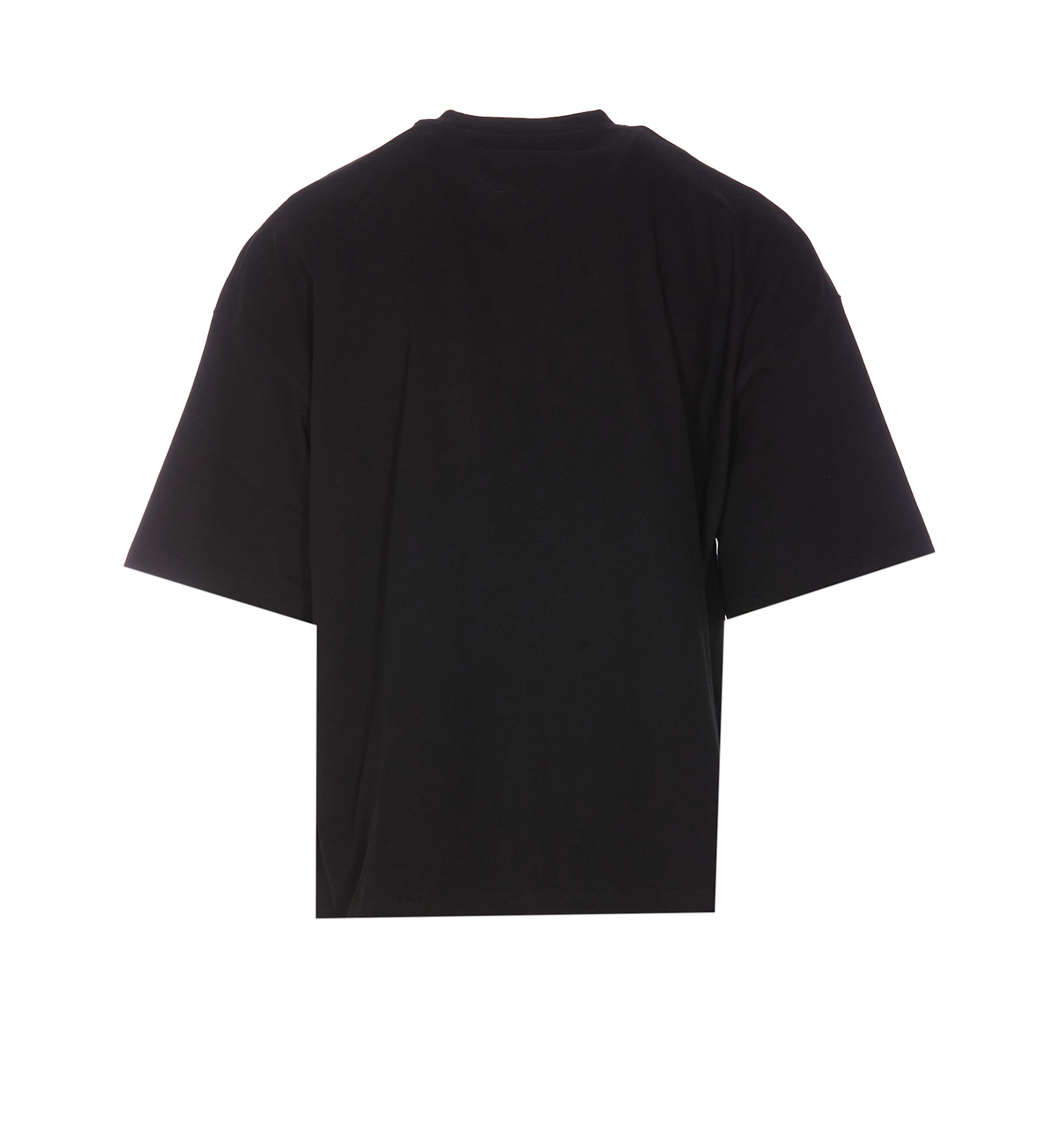 Shop Bottega Veneta Pima Cotton Jersey Oversized T-shirt In Black