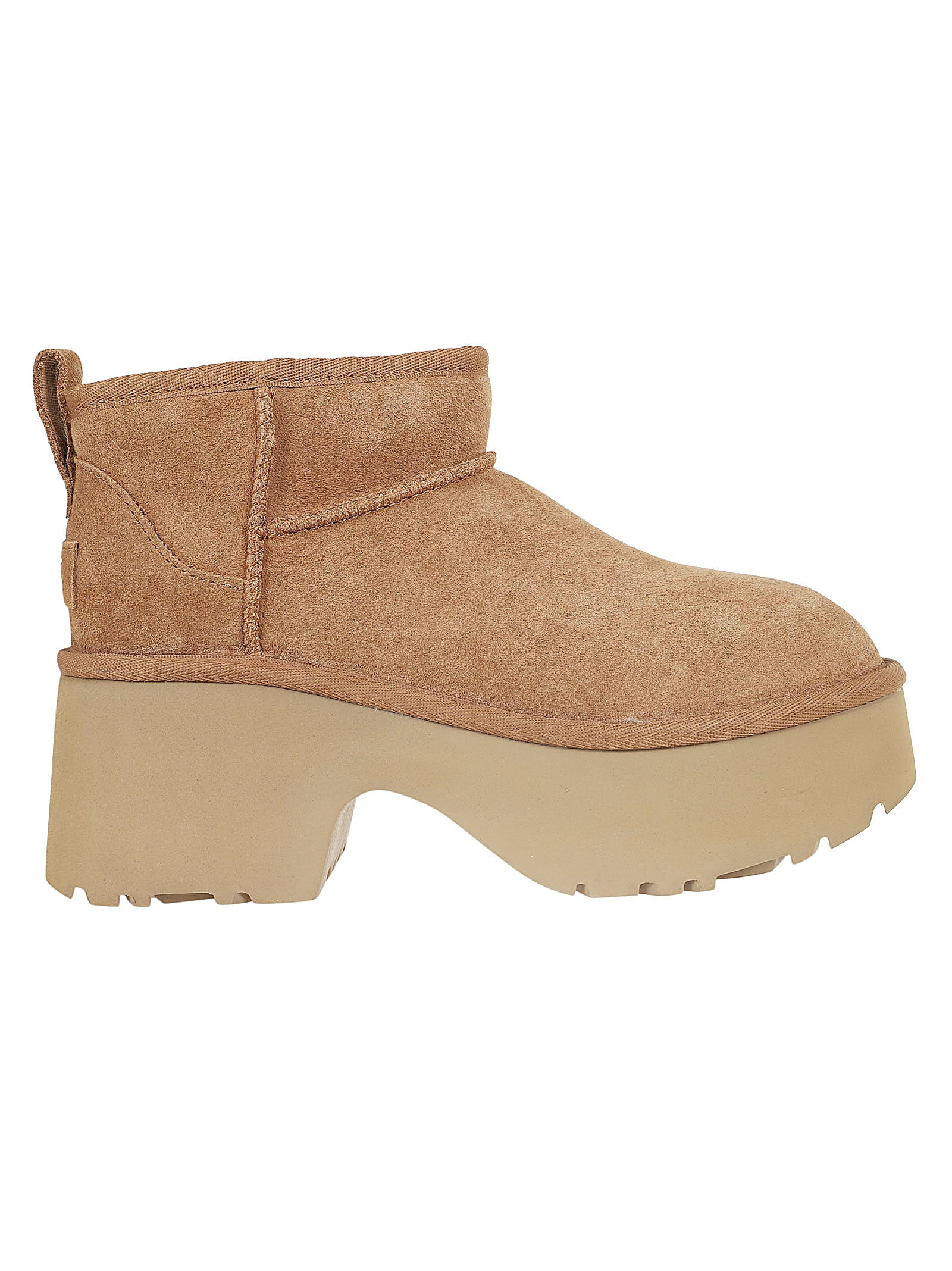 Shop Ugg W Classic Ultra Mini New Heights In Che Chestnut