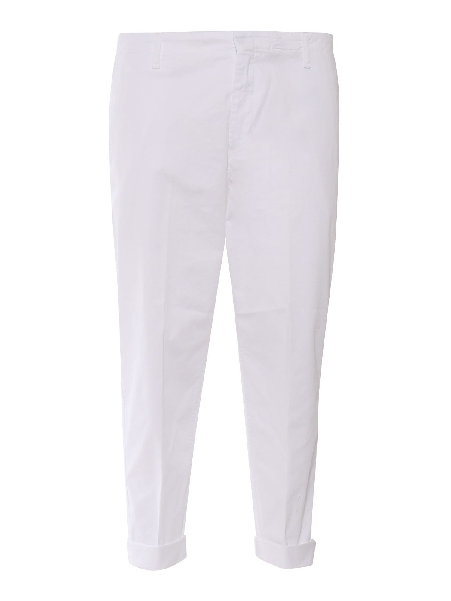 Dondup Zyan Trousers In White