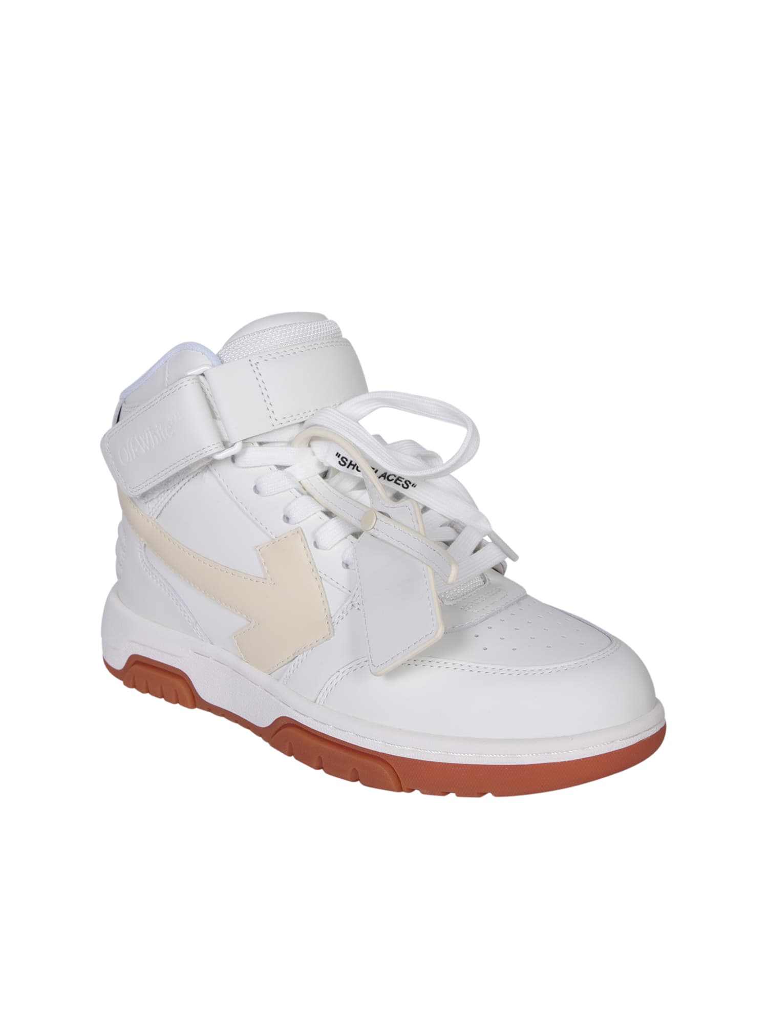 Shop Off-white Out Of Office Mid White Sneakers