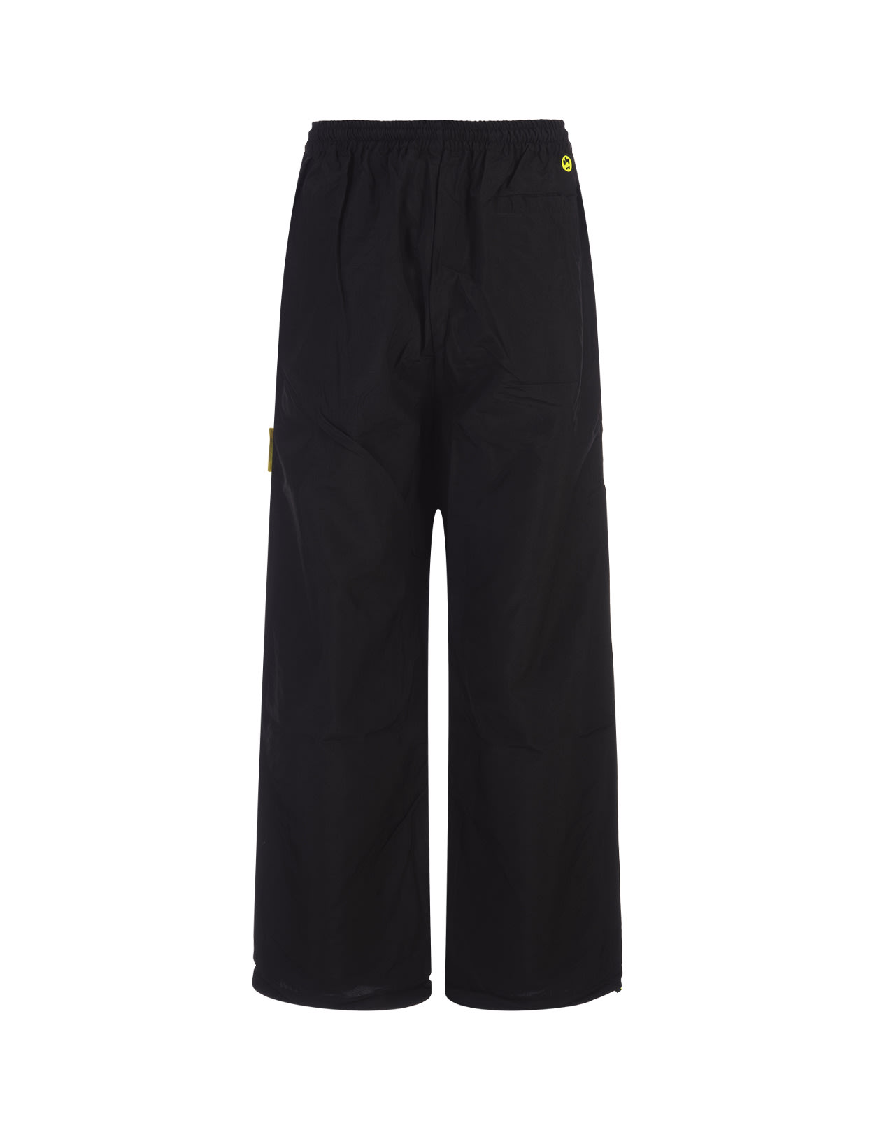 Barrow Embroidered-logo Motif-zip Track Pants In Black