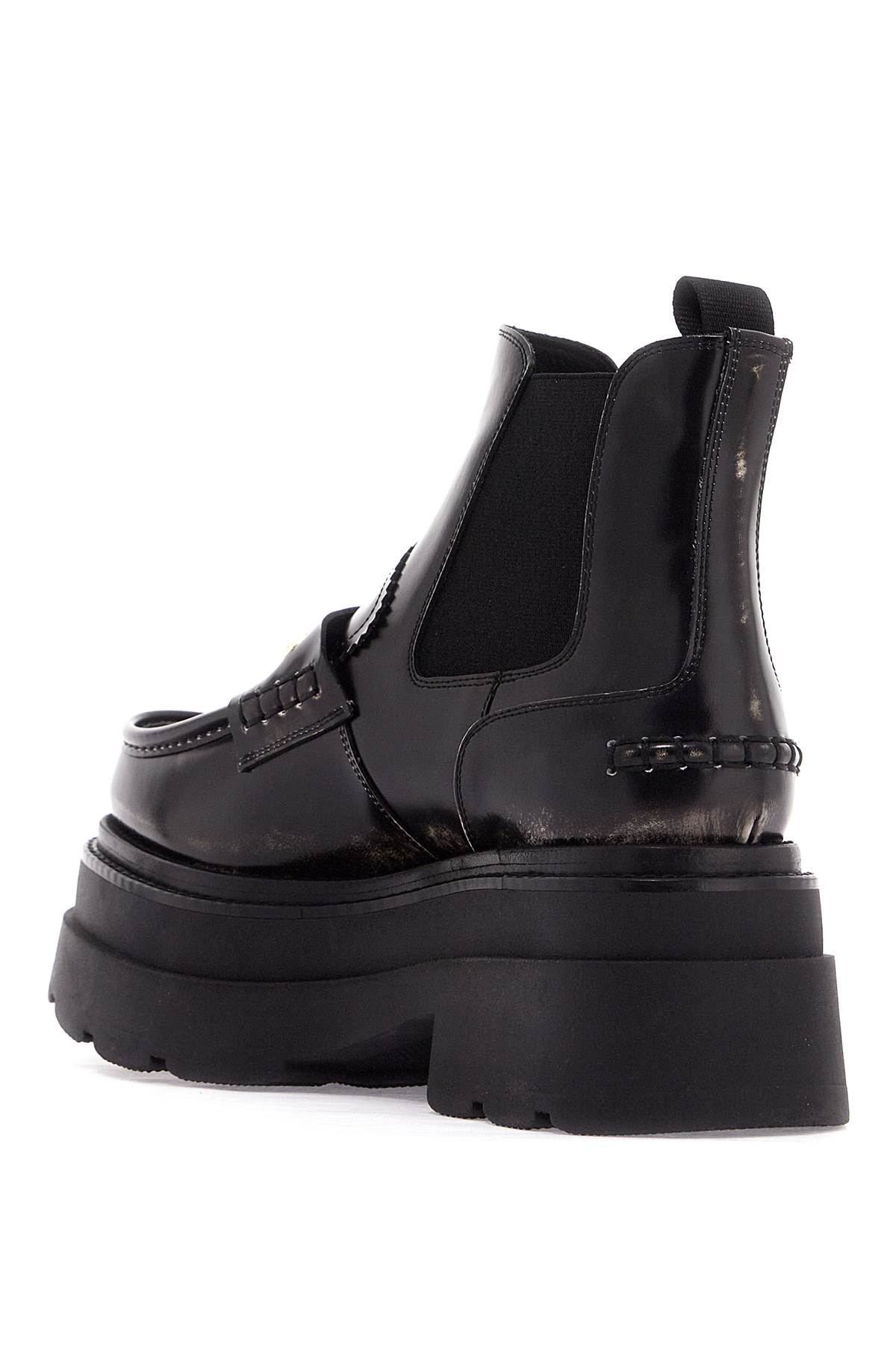 Alexander Wang Carter Ankle Platform Boots In Black (black)