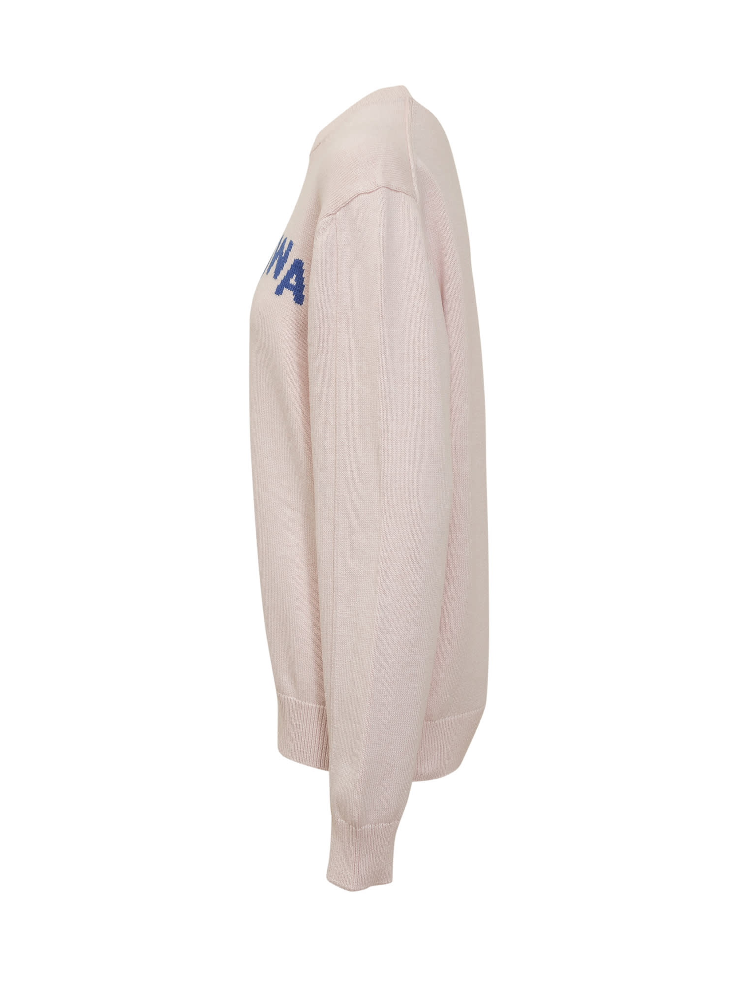 Jw Anderson Men's Jersey With Logo In Blush
