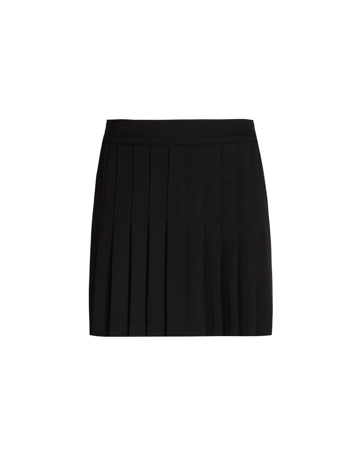 Etro Woman Shorts Skirt In Black Wool