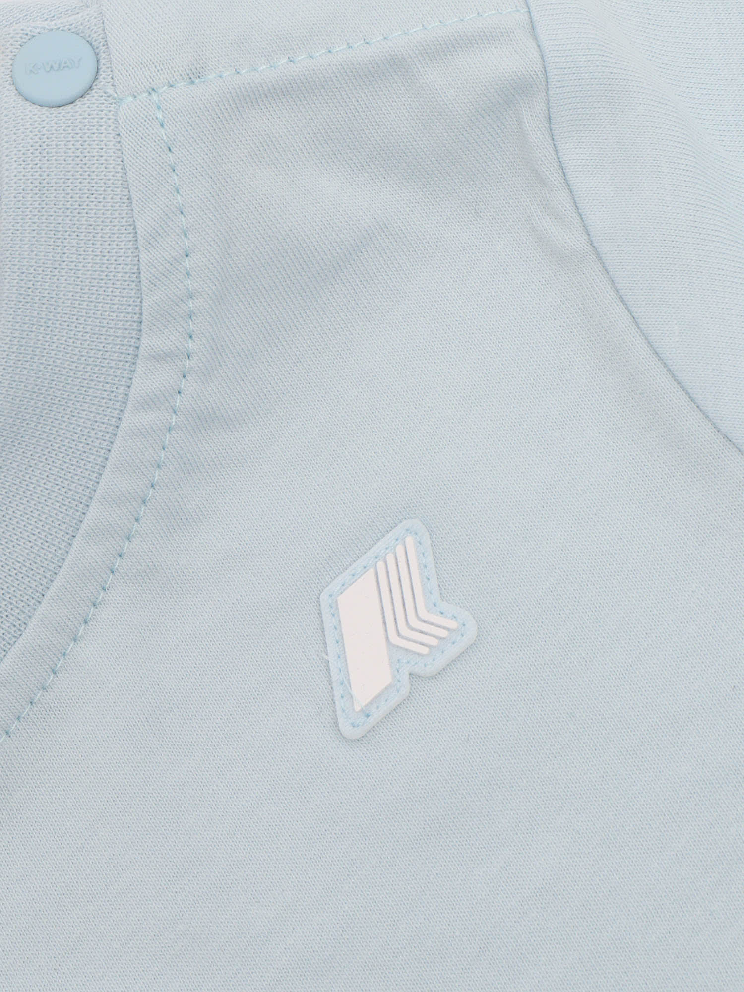 K-way T-shirt Kids Color Gnawed Blue In Blue
