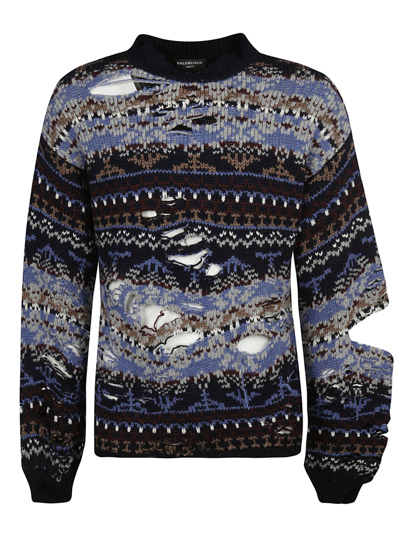 Balenciaga Ripped Sweater