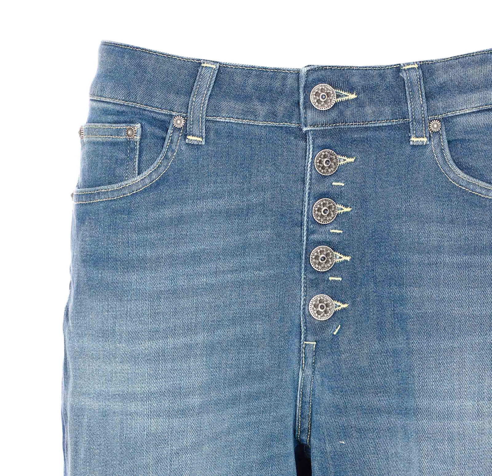 Dondup Koons Gioiello Jeans In Blue