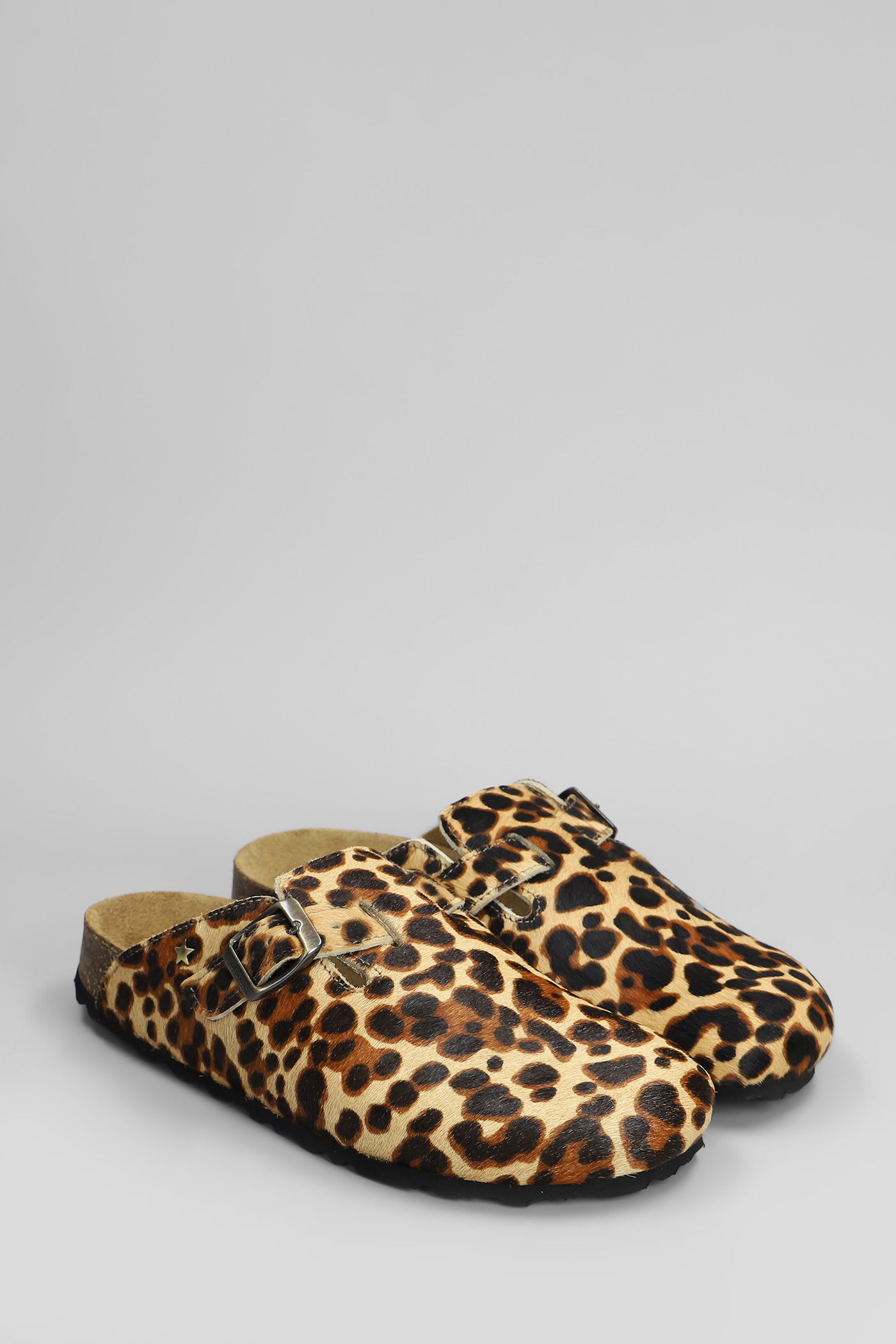 Cubanas Maria Slipper-mule In Animalier Pony Skin