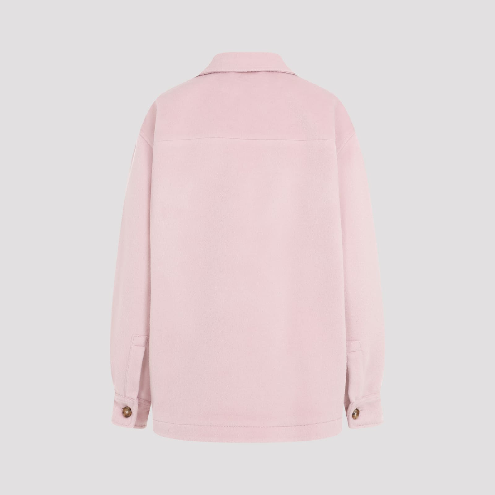 Marni Wool And Mohair-blend Jacket In Antique Rose