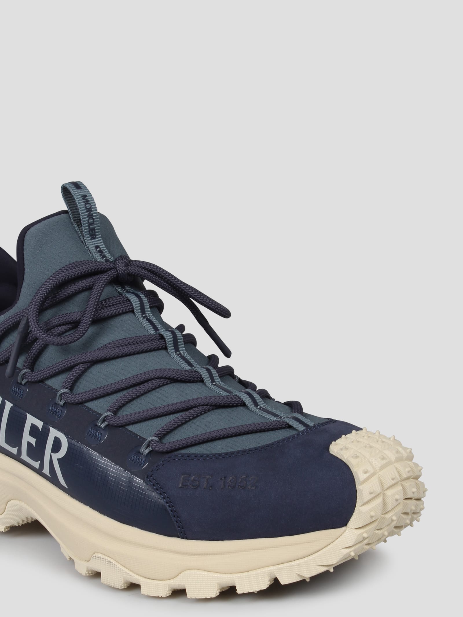 Shop Moncler Trailgrip Lite2 Sneakers In Blue