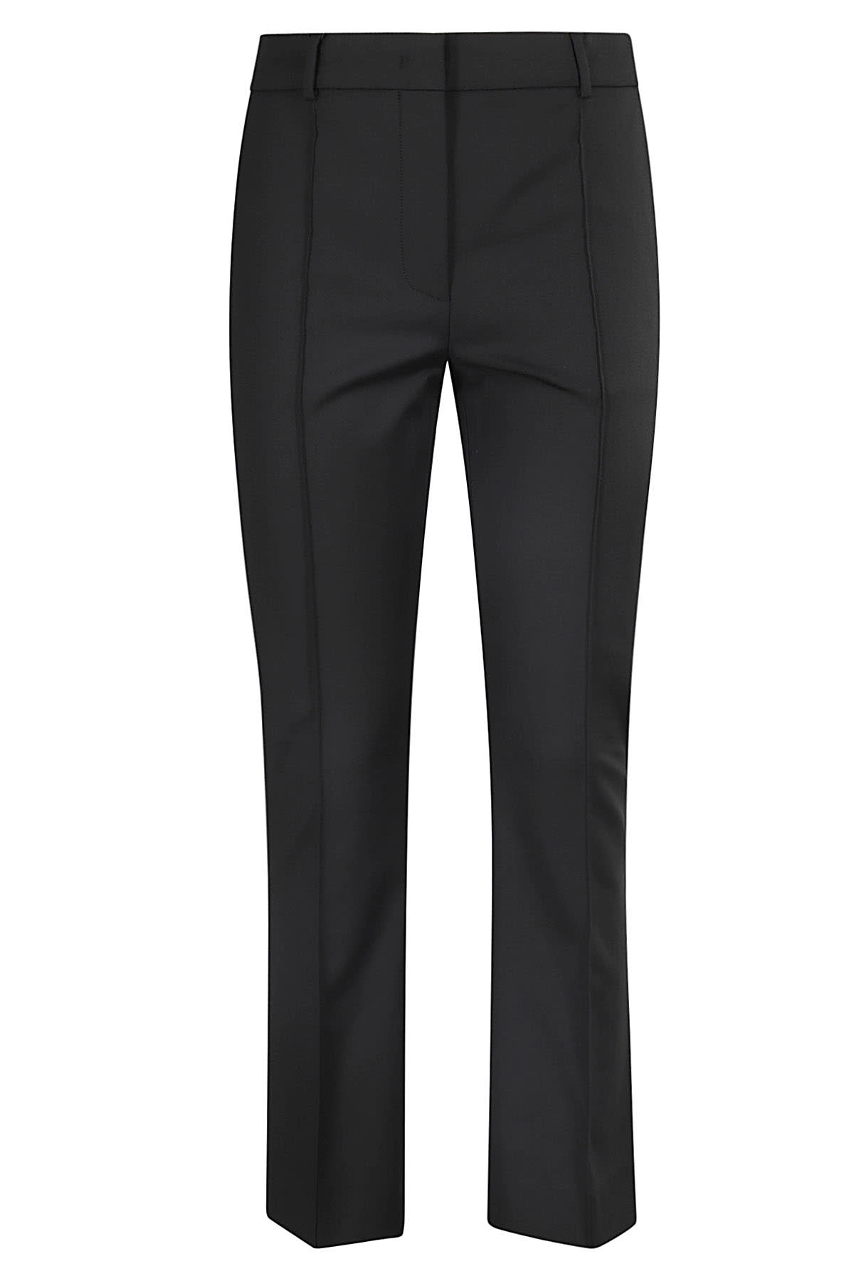 High Waist Straight Leg Trousers Sportmax