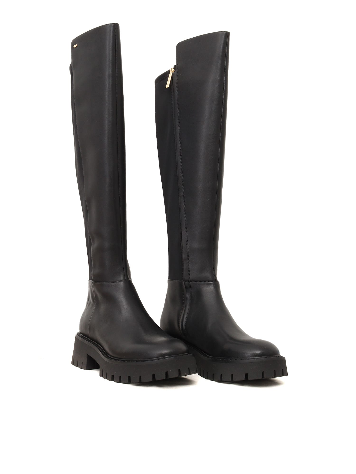 Shop Michael Kors Asher Boot In Black