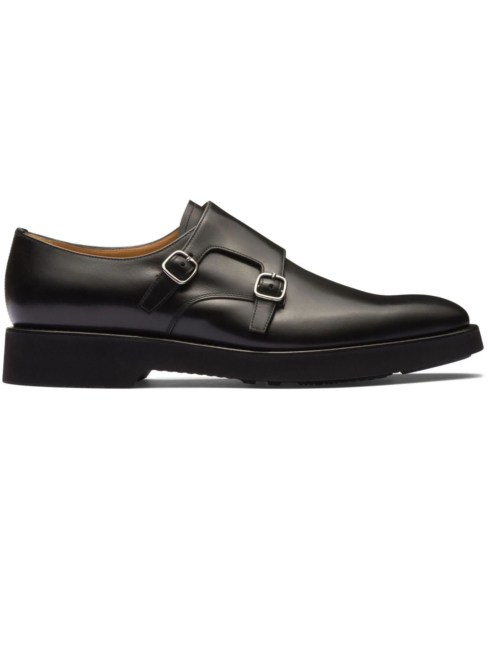 Cowes L Double Monk Strap Shoe