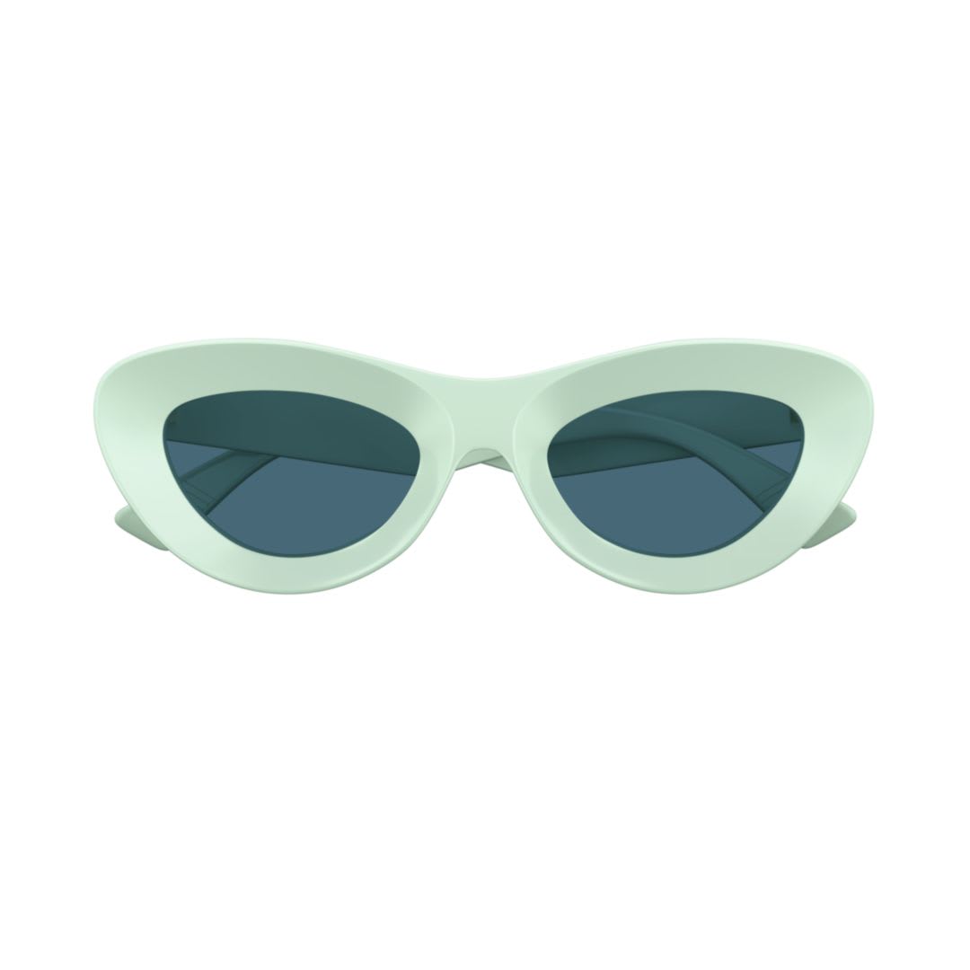 Bottega Veneta Bv1325s-004green-green-green In Blue