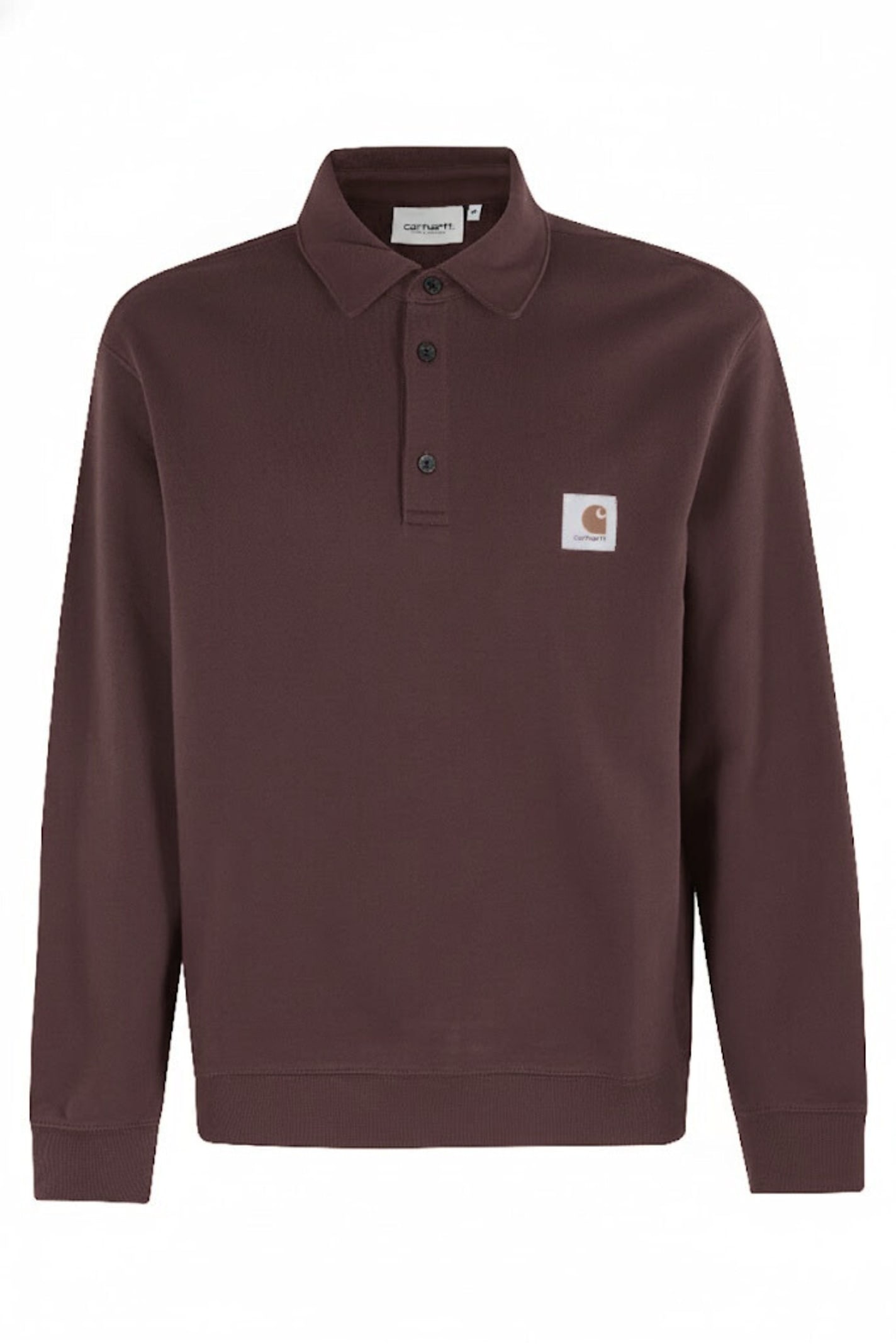 Carhartt Polo Sweat In Purple