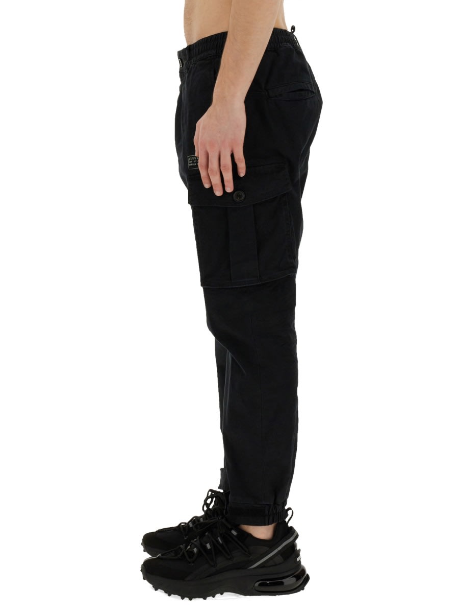 Shop Dsquared2 Cargo Pants In Black