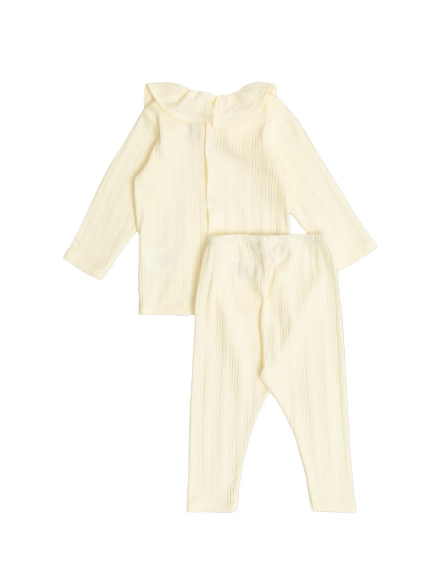 Bonpoint T-shirt And Pants Set In Black