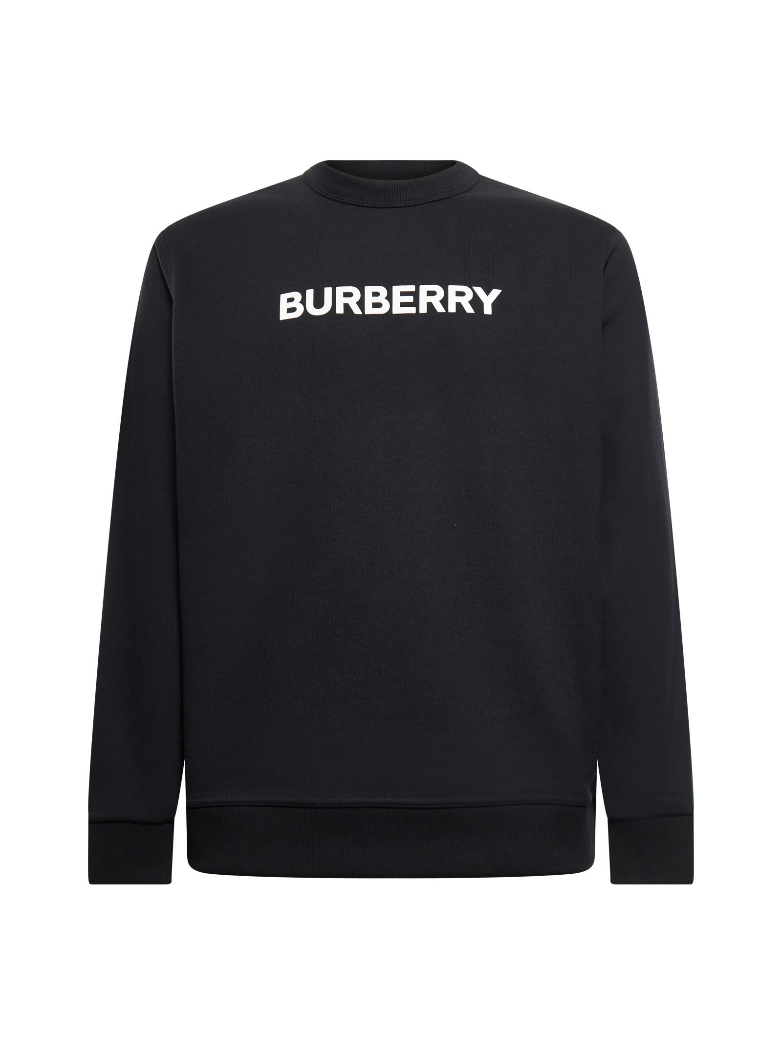 Shop Burberry Sweater In Black