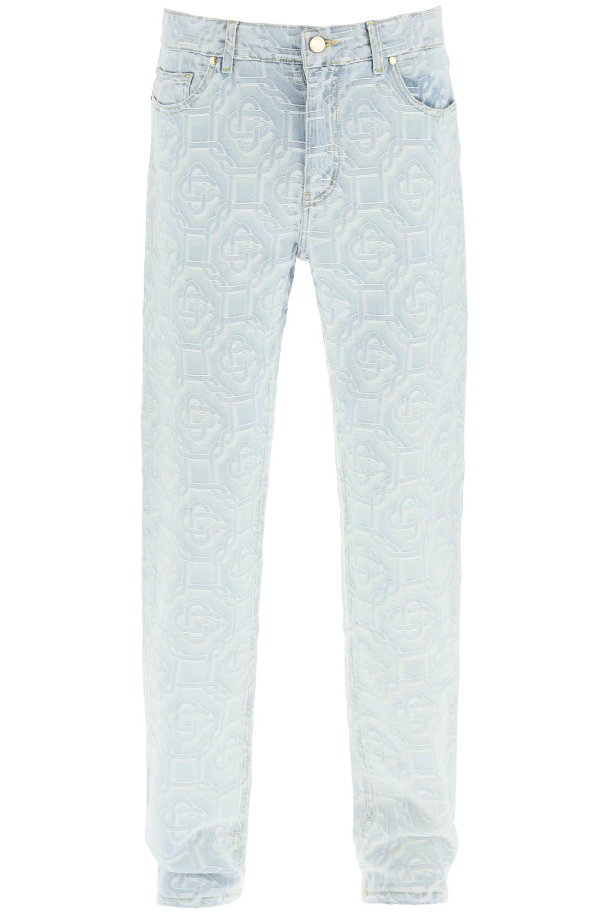 Casablanca Straight Jacquard Jeans