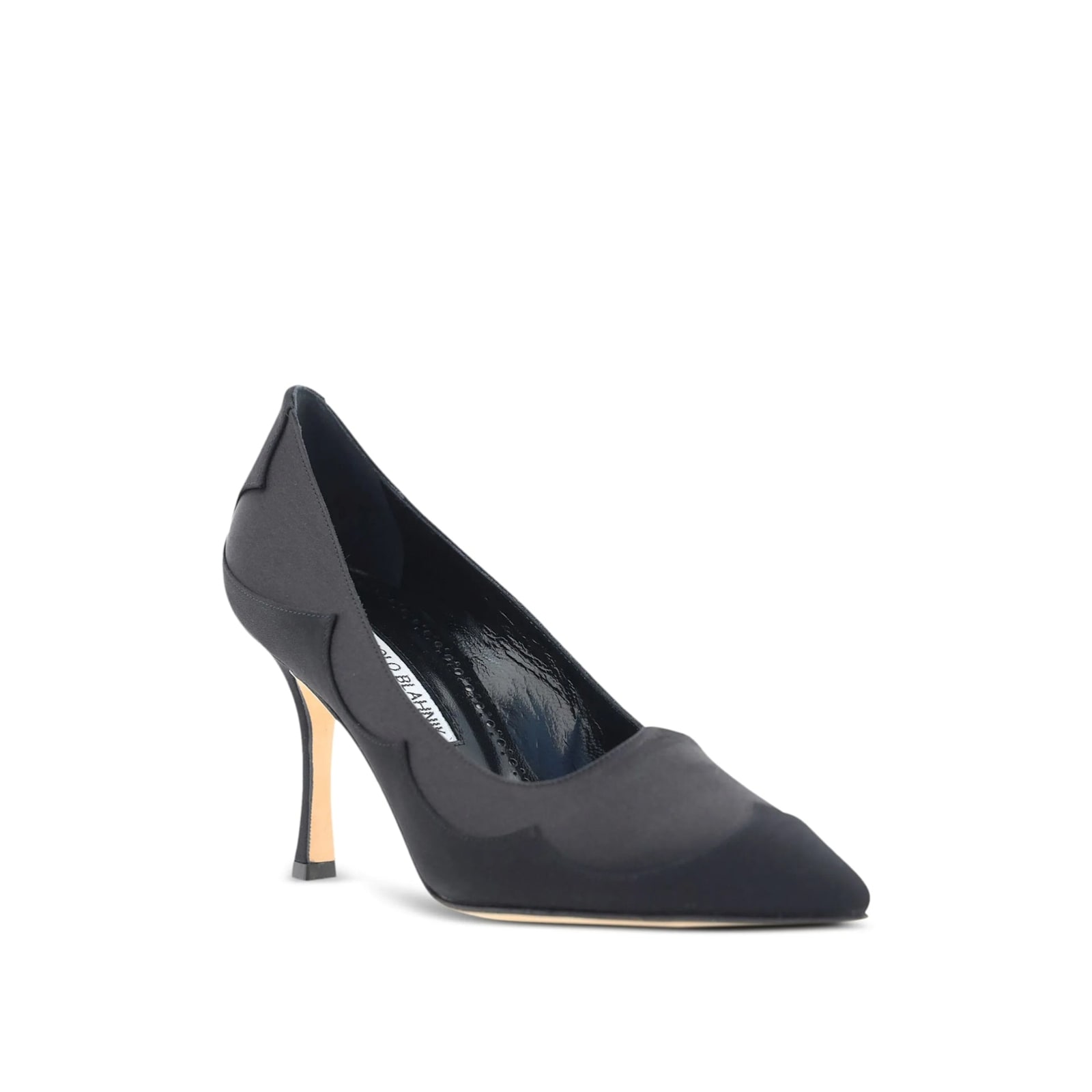 MANOLO BLAHNIK FABRAKAHI 90 PUMPS