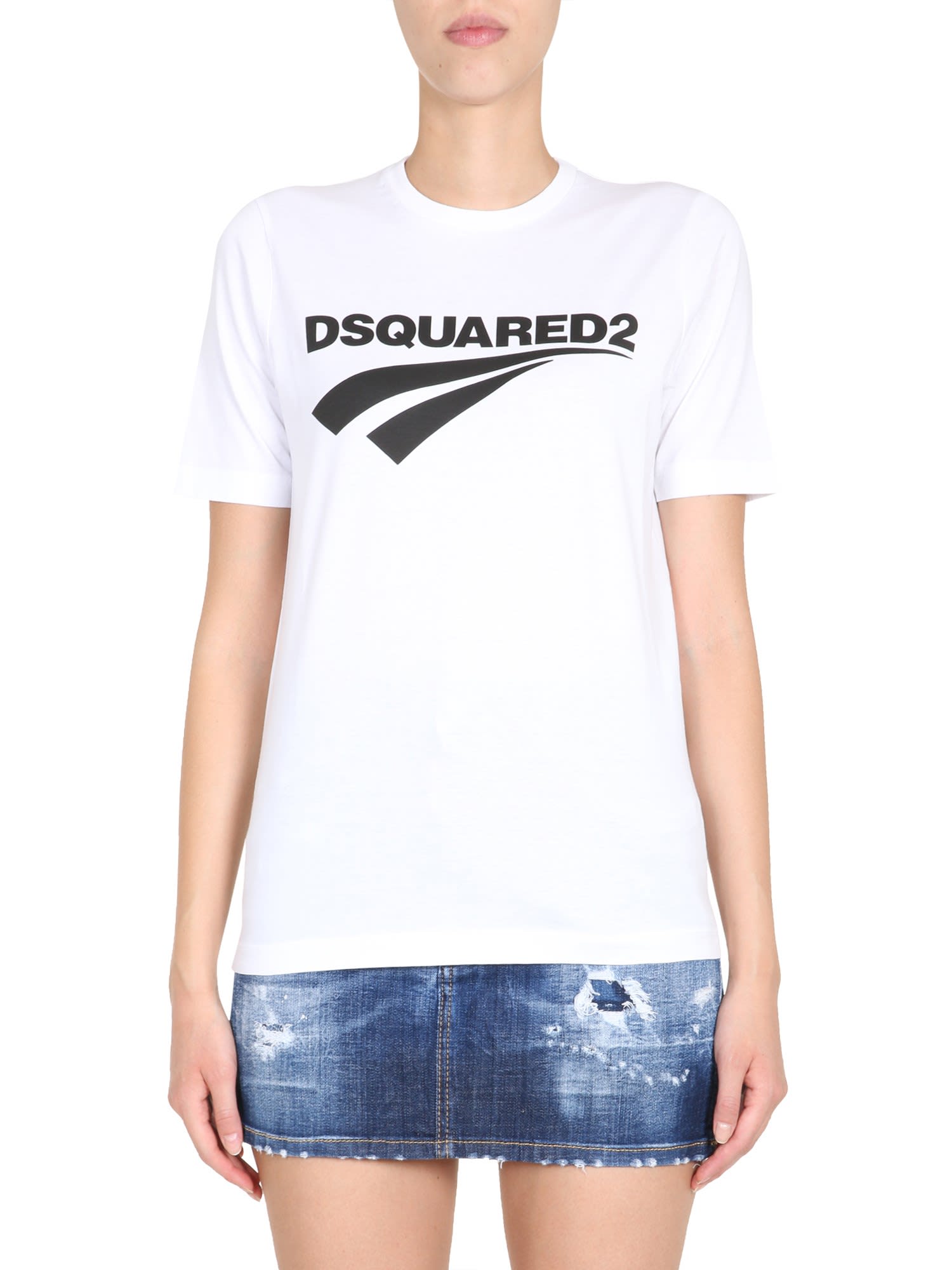 Round Neck T-shirt Dsquared2