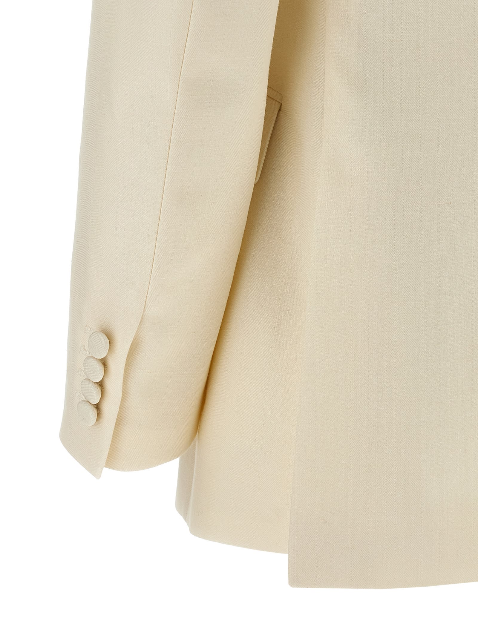 Brioni White Flavia Blazer