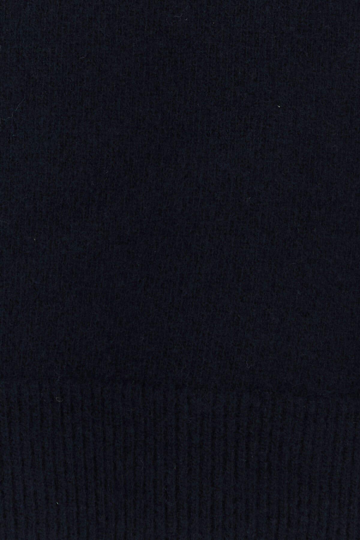 Shop Maison Margiela Midnight Blue Wool Sweater In 511