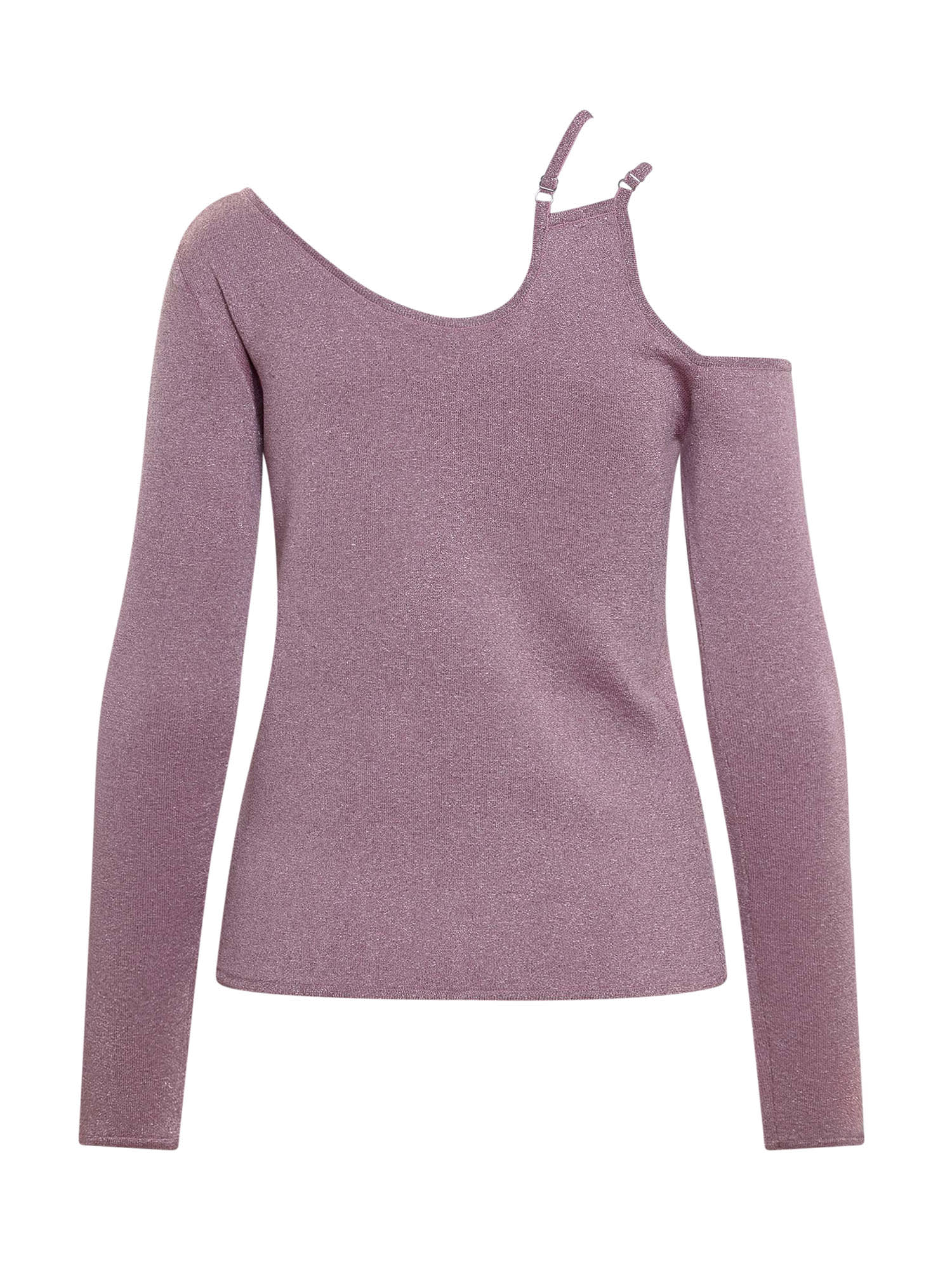 Shop Jw Anderson Asymmetric Top In Rose Pink