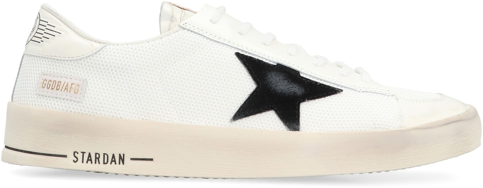 Shop Golden Goose Stardan Low-top Sneakers In White