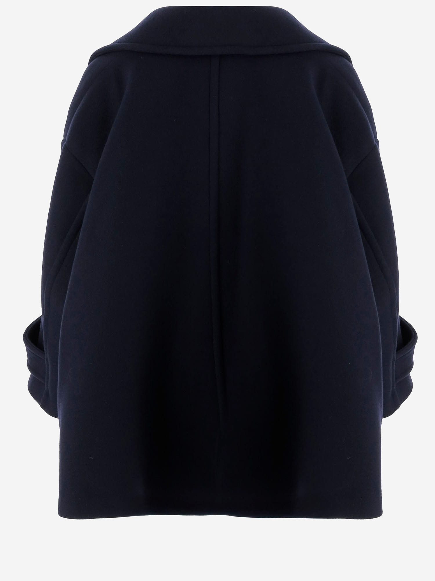 Chloé Oversize Double-breasted Wool Coat