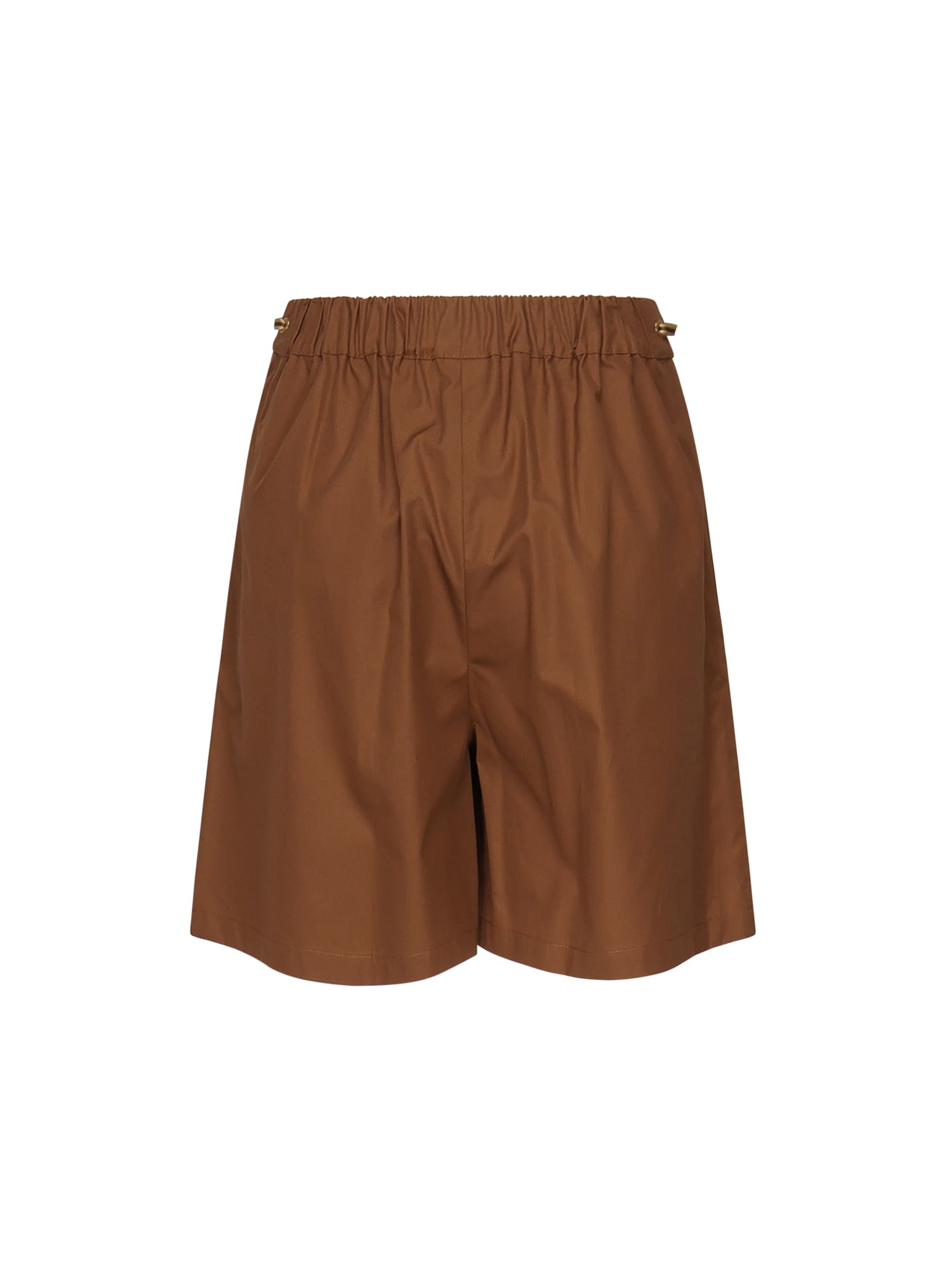 Max Mara Haway Shorts In Brown