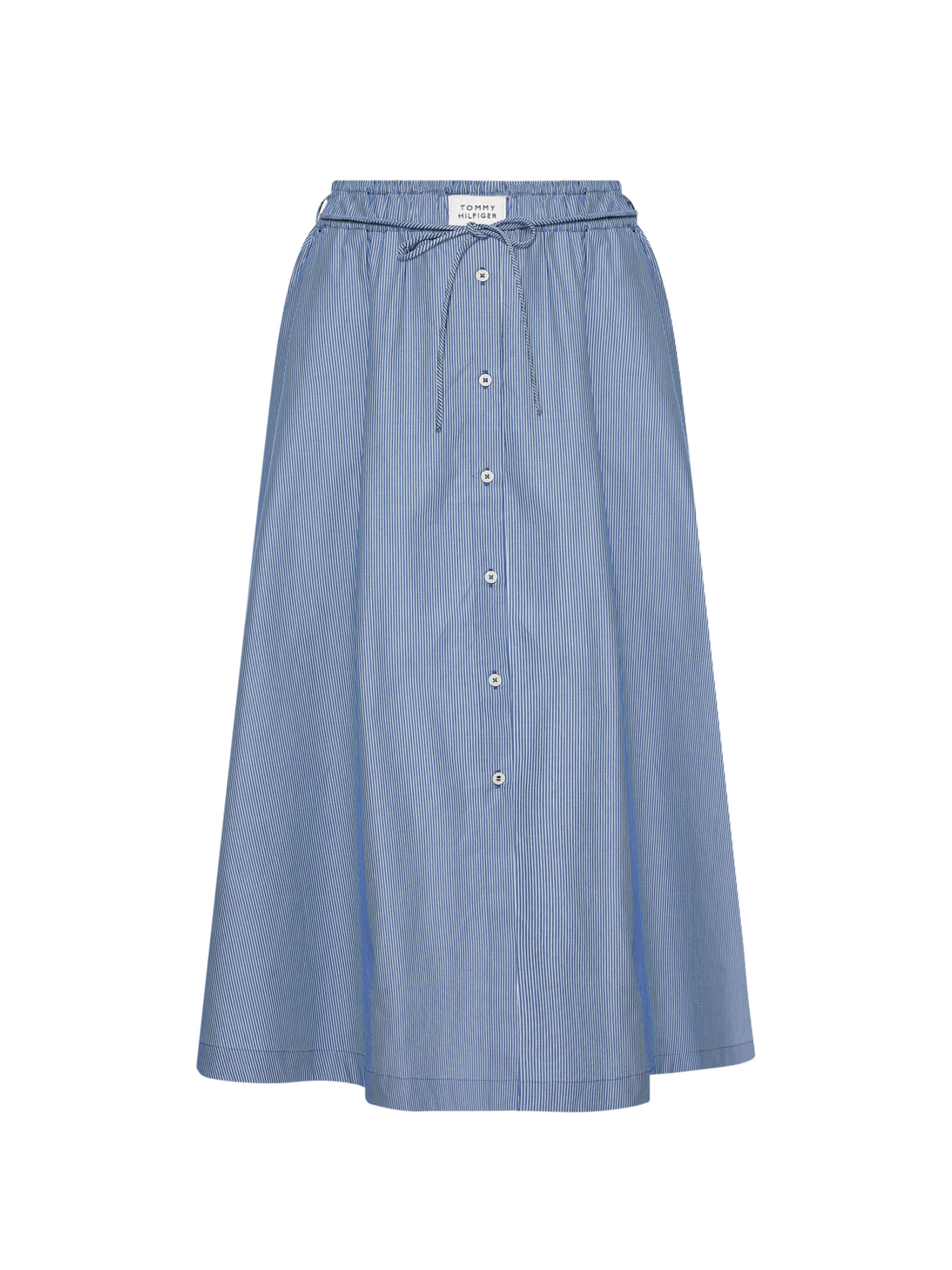 Tommy Hilfiger Cotton Skirt With Button Detail