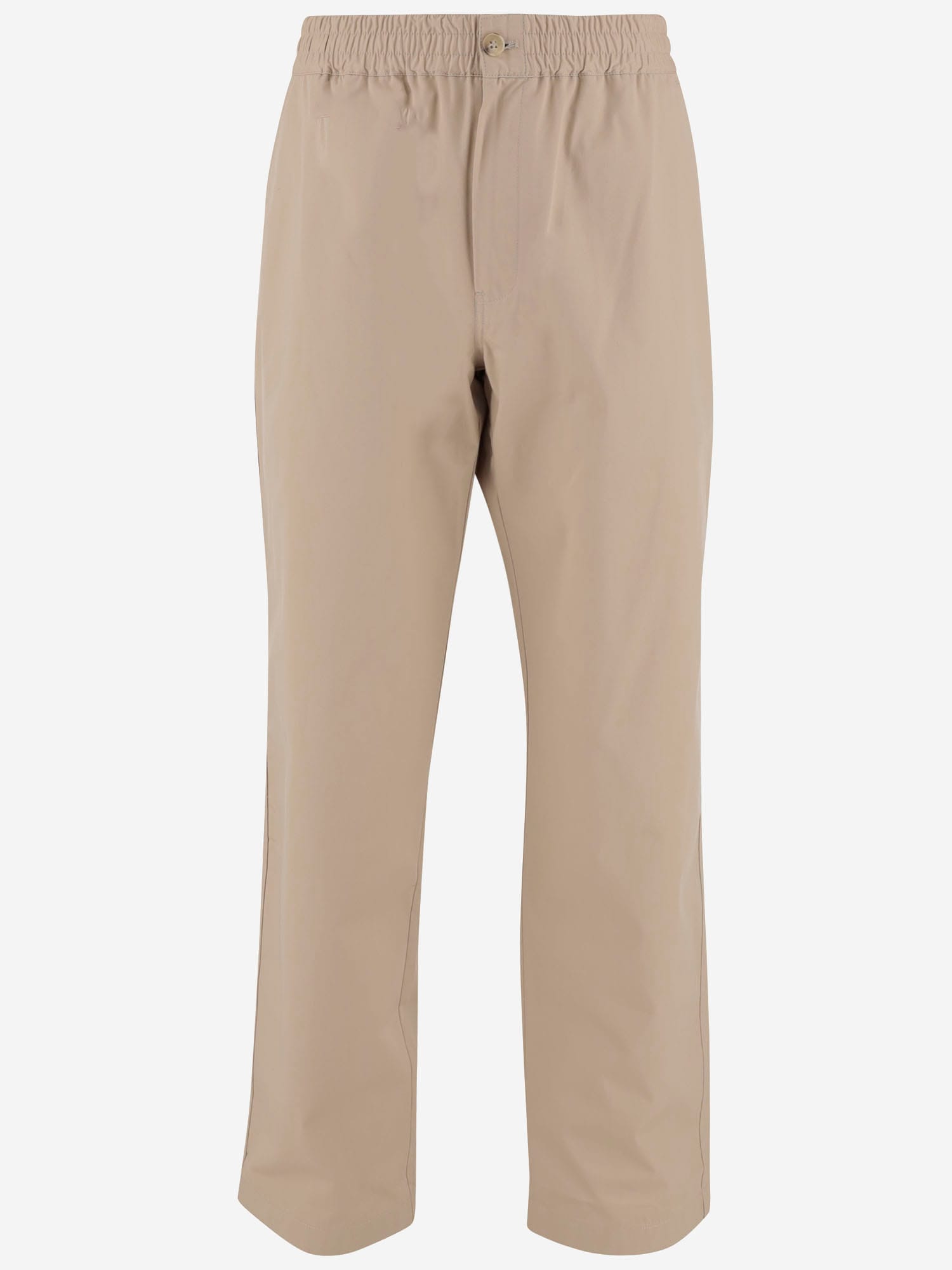Maison Kitsuné Relaxed Fit Trousers Elastic Waistband