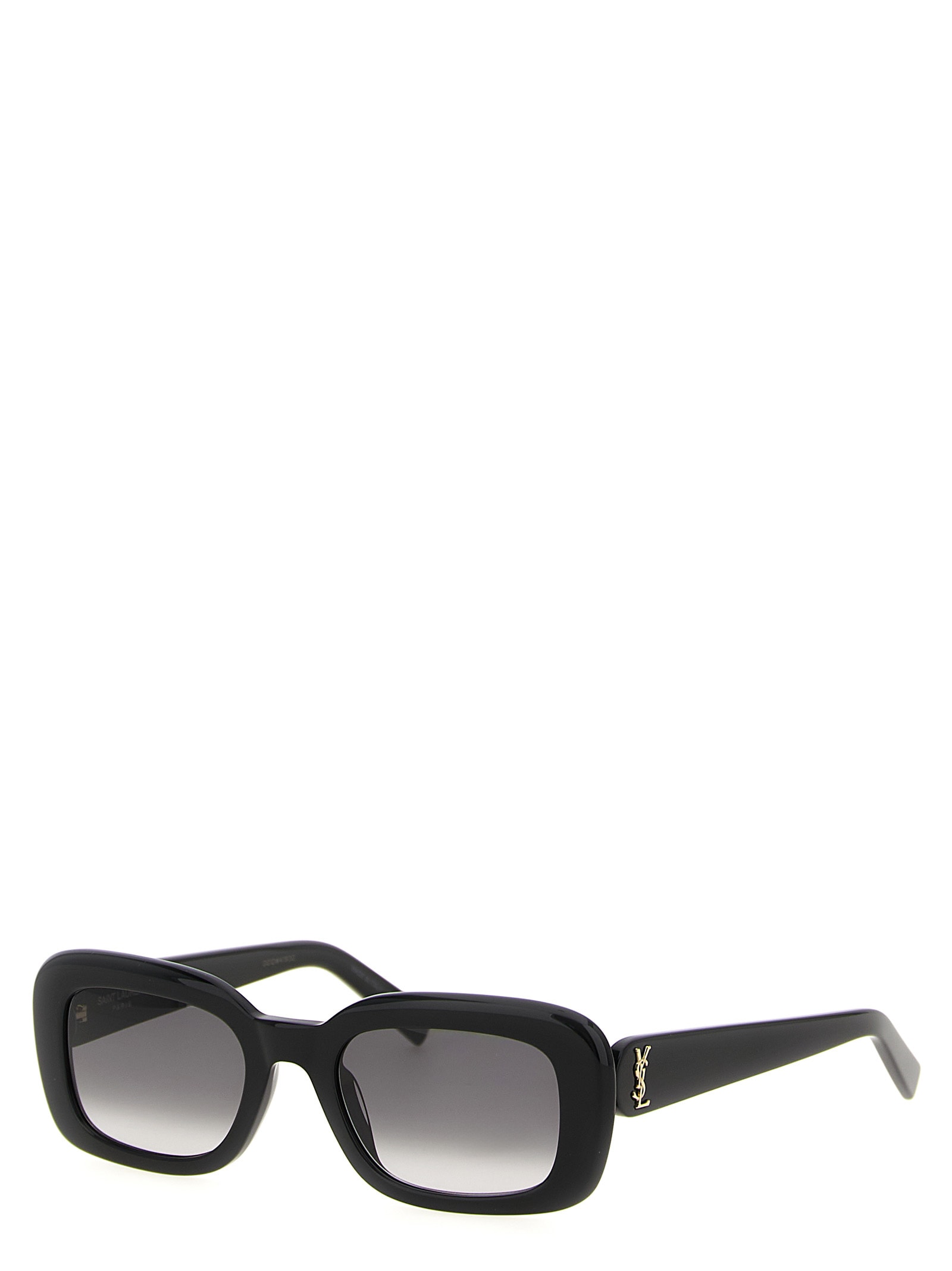 Saint Laurent Sl M130 Sunglasses In Black