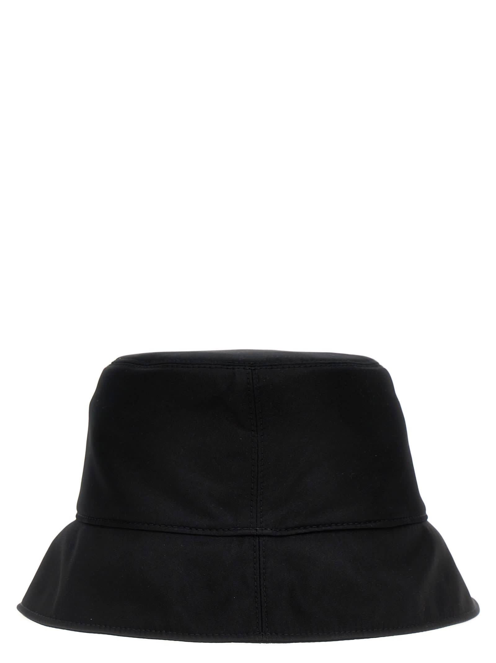 Shop Off-white Bucket Hat Ny Logo In Black