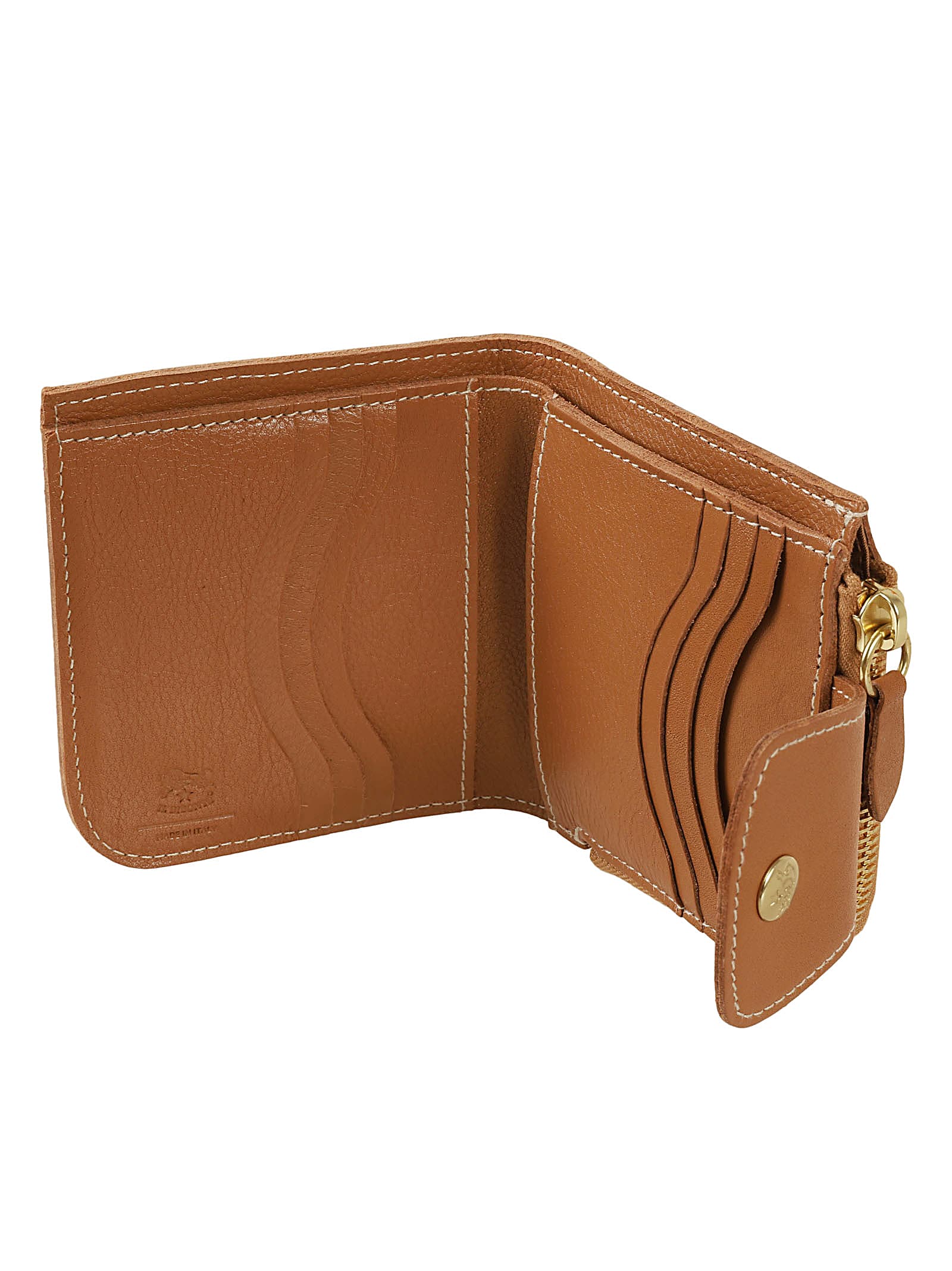 Shop Il Bisonte Acero Medium Wallet In Gianduia