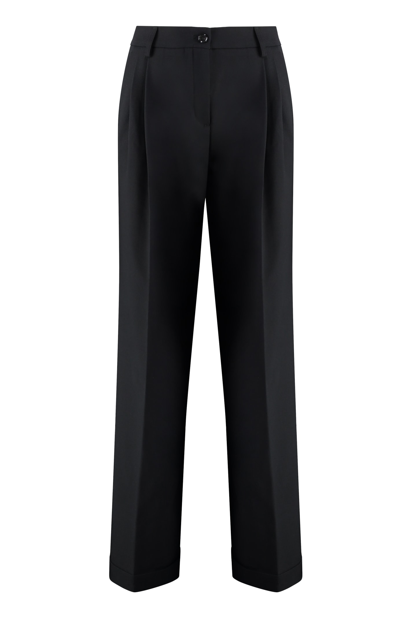 Perù Crepe Wide-leg Trousers