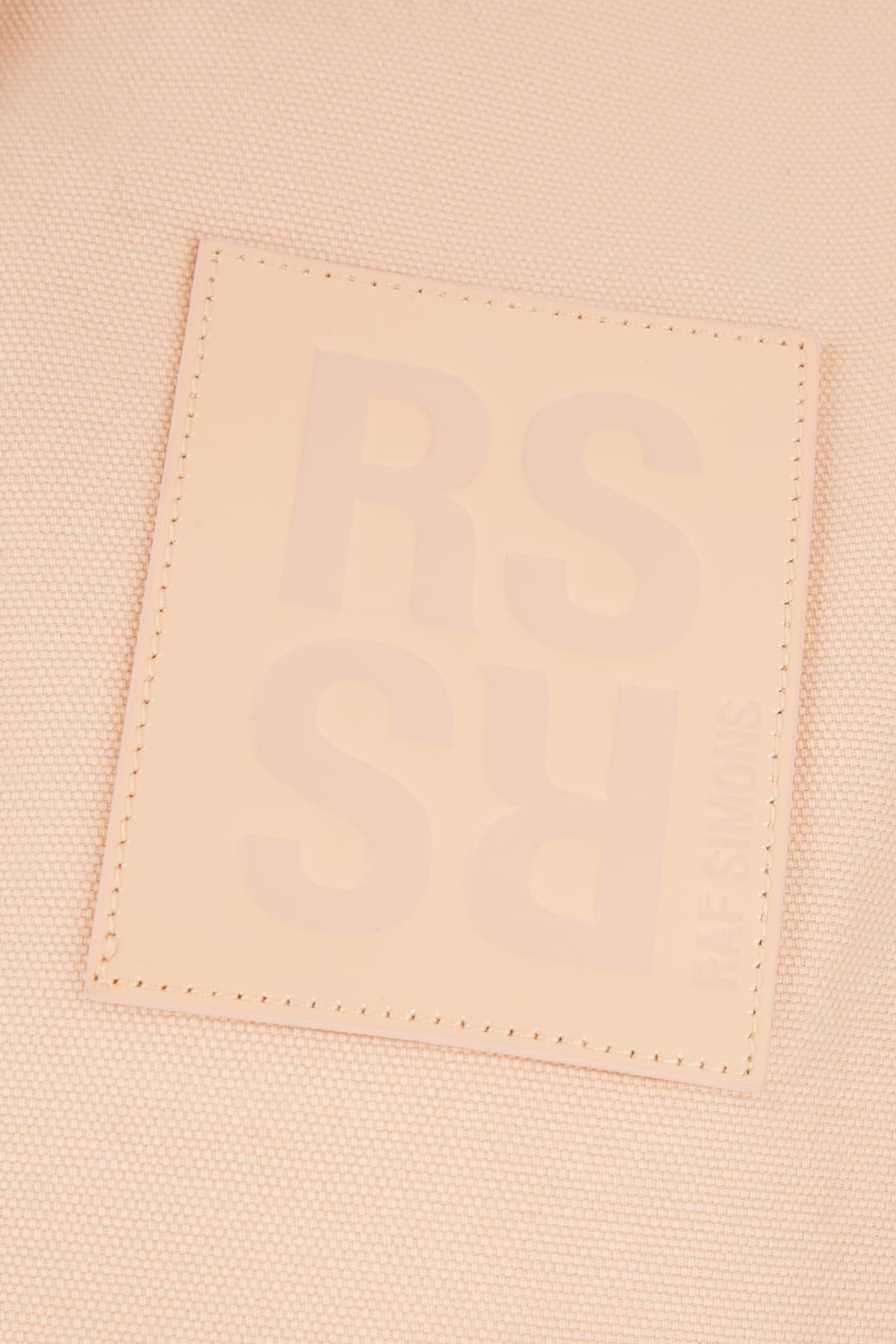 RAF SIMONS PASTEL PINK PIQUET SHIRT