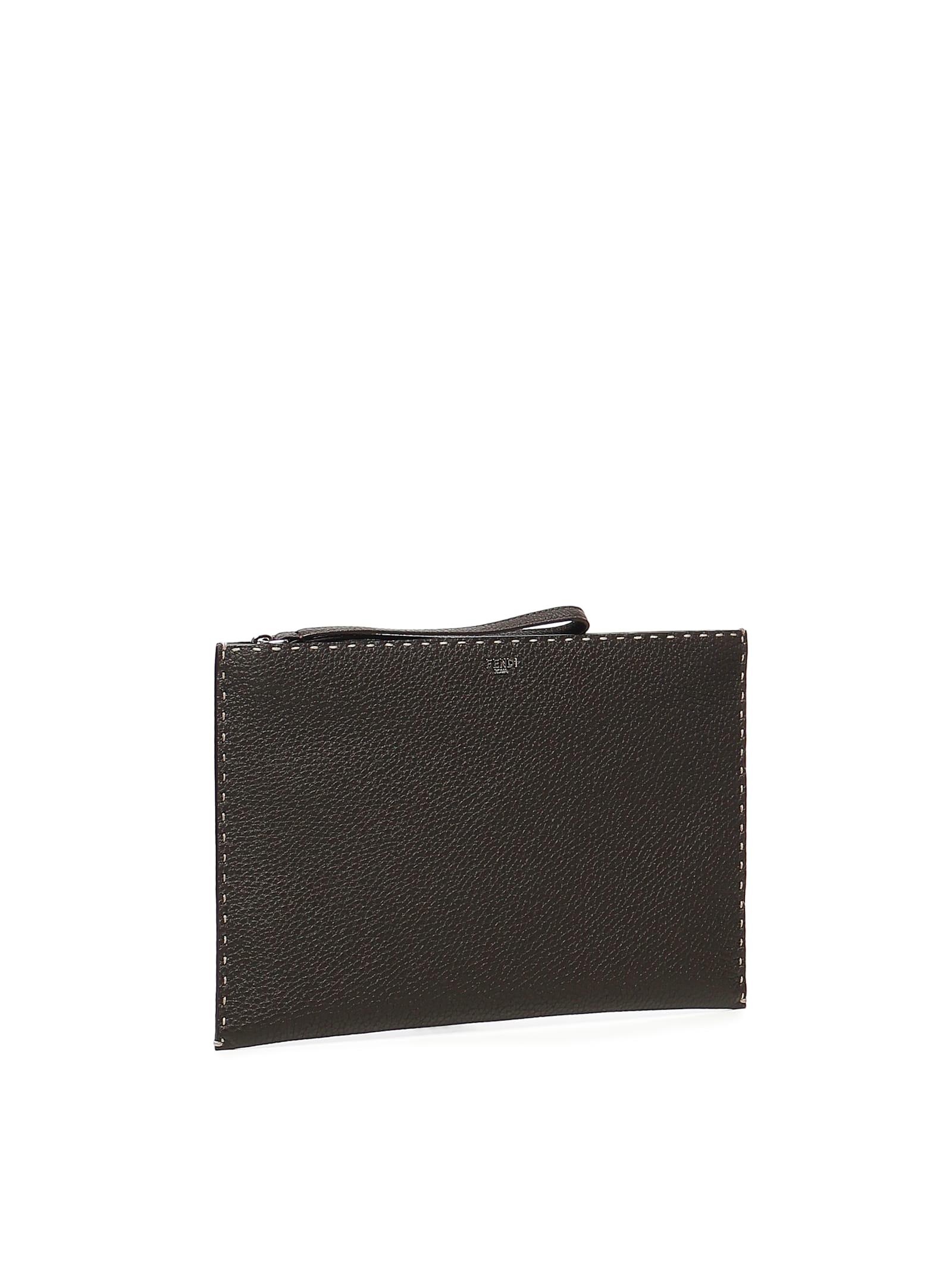Fendi Men Flat Pouch In Multi