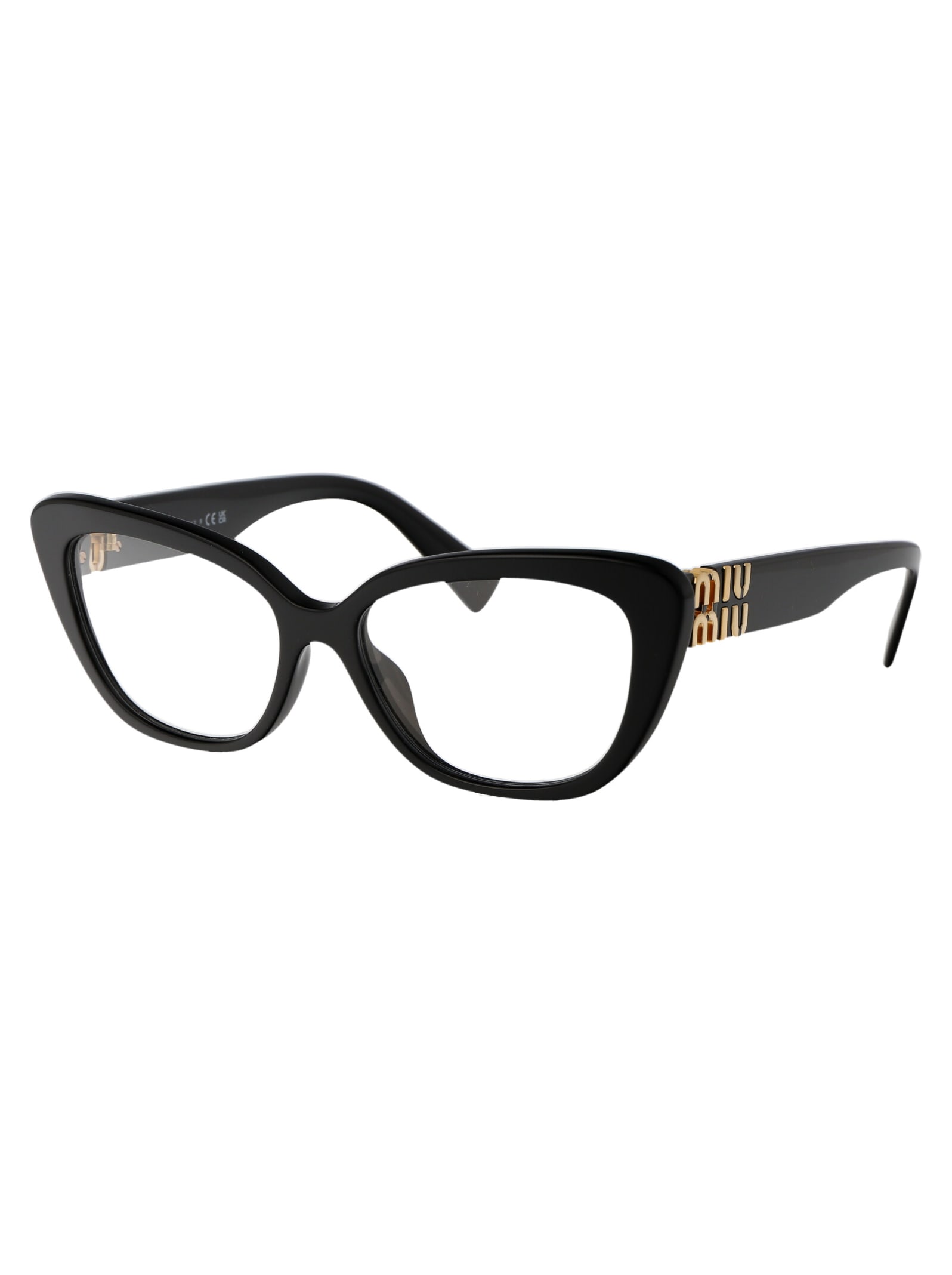 Shop Miu Miu 0mu 05vv Glasses In 1ab1o1