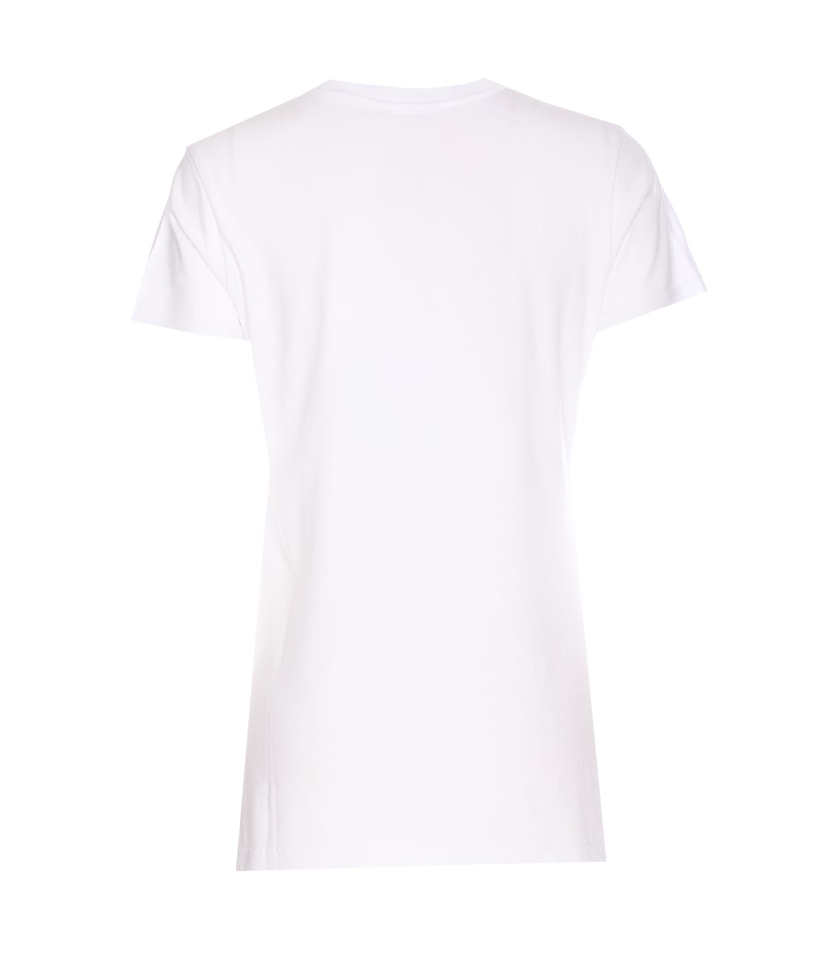 Vivienne Westwood Orb Logo Cotton Jersey T-shirt In White