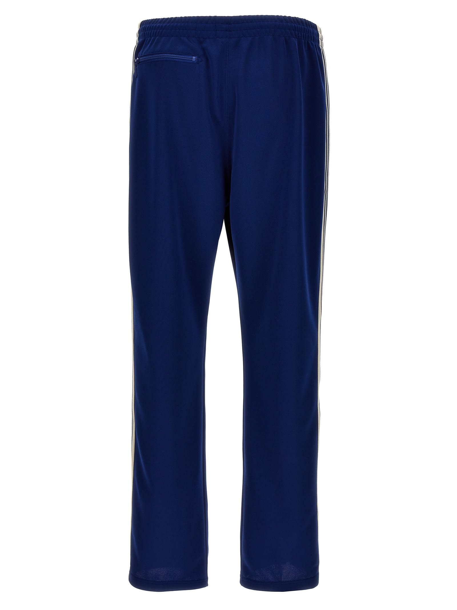 Shop Needles Logo Embroidery Joggers In Blue