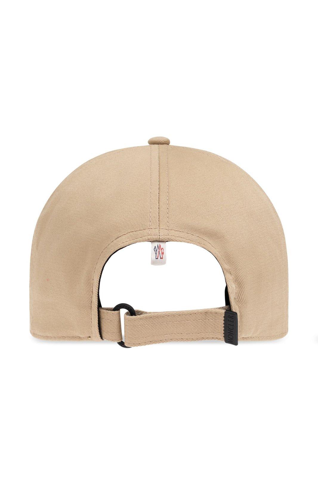 Moncler Grenoble Cappello Da Baseball In Gabardine In Neutrals