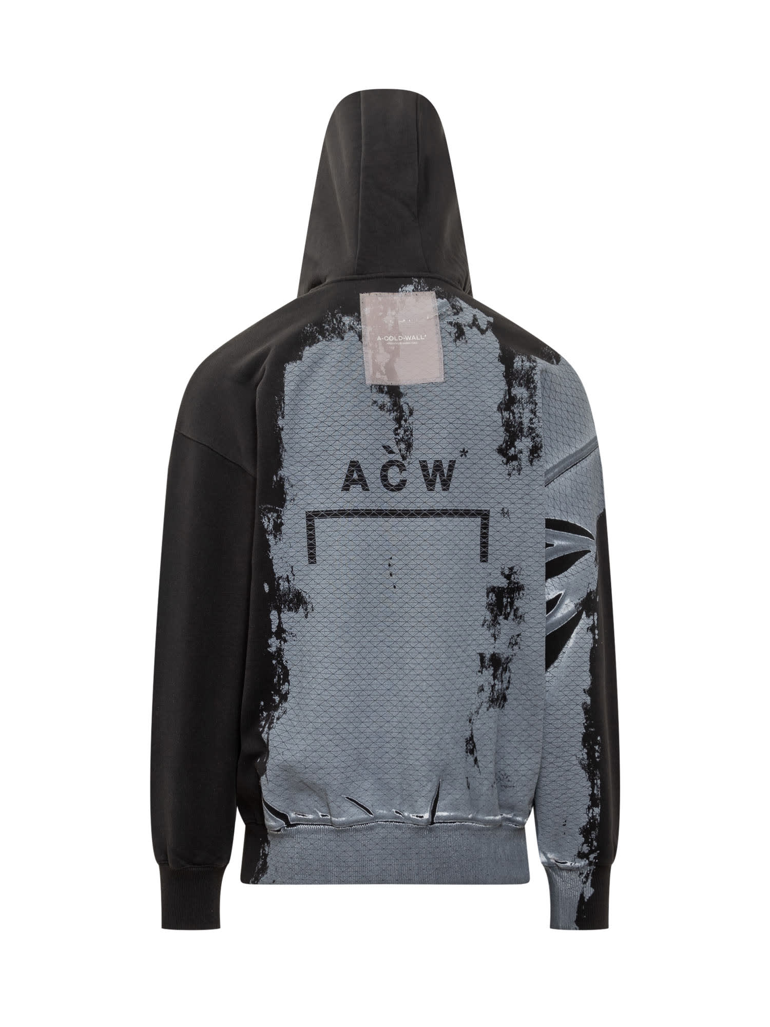 Shop A-cold-wall* Brushstroke Hoodie In Black