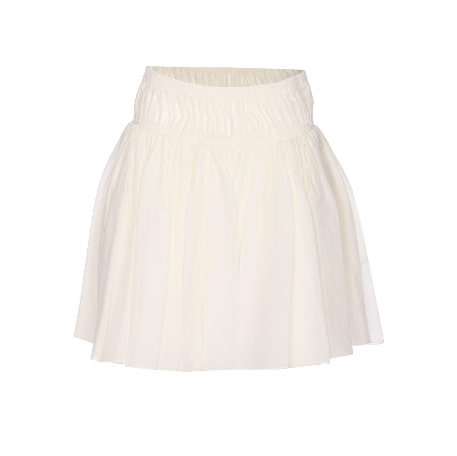 Alaia Linen And Cotton Skirt Alaia Linen And Cotton Skirt
