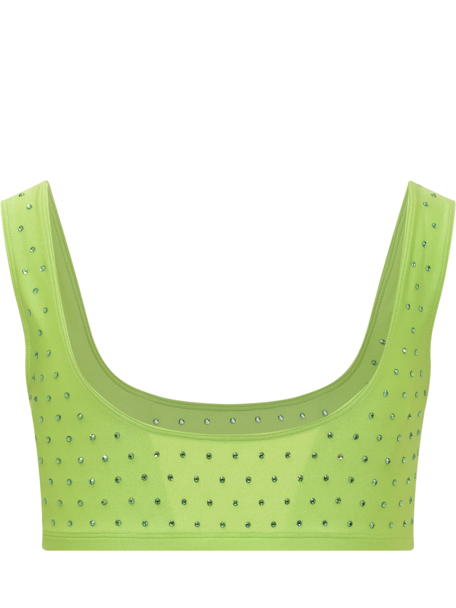 Shop The Andamane Hollywood Top In Acid Green