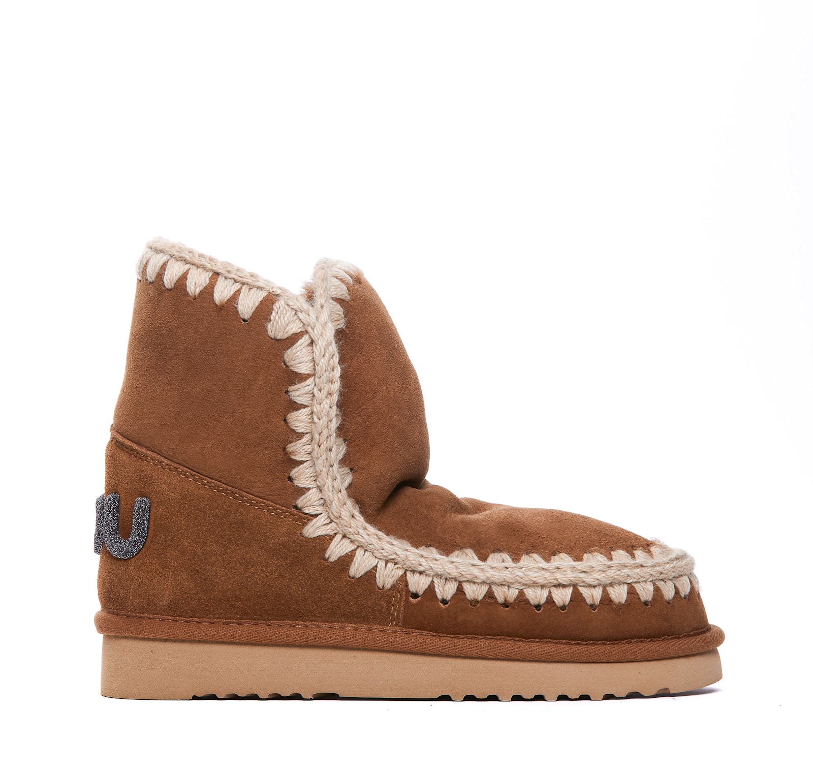 Shop Mou Eskimo 18 Booties In Brown